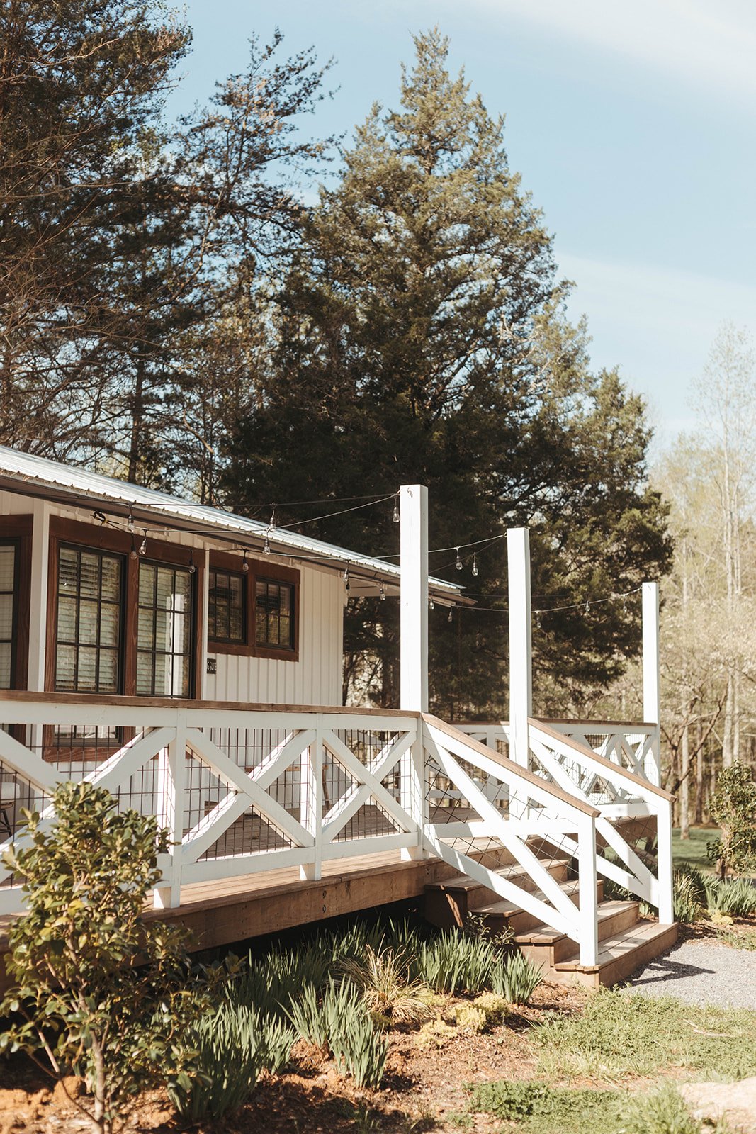 On-site Cabin Lodging Wedding Venue 