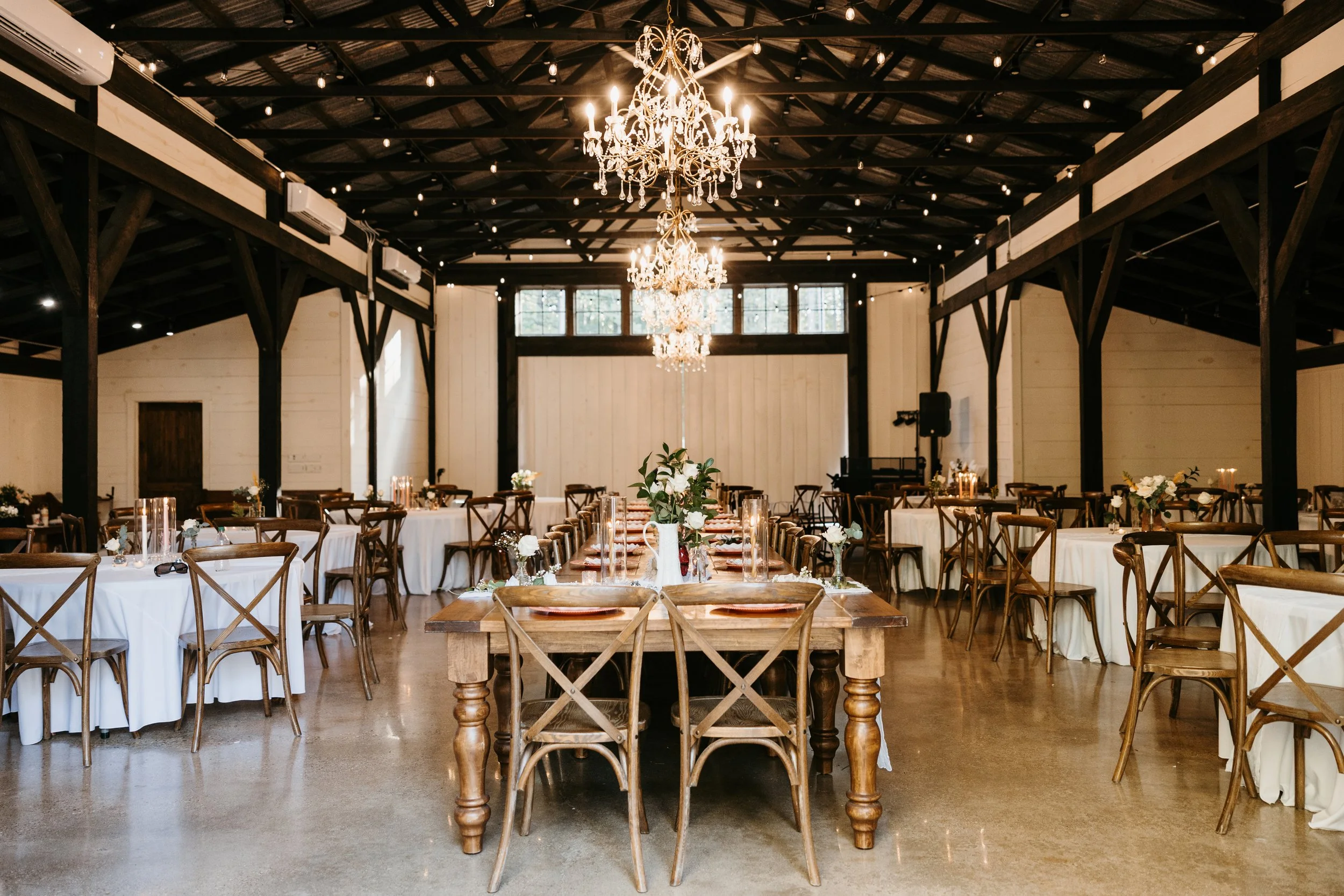 Outdoor wedding venue