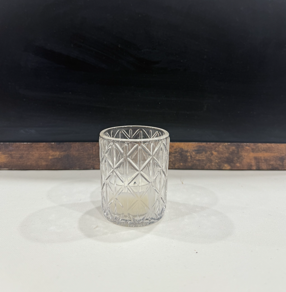 Clear Diamond Votives: Qty: 69
