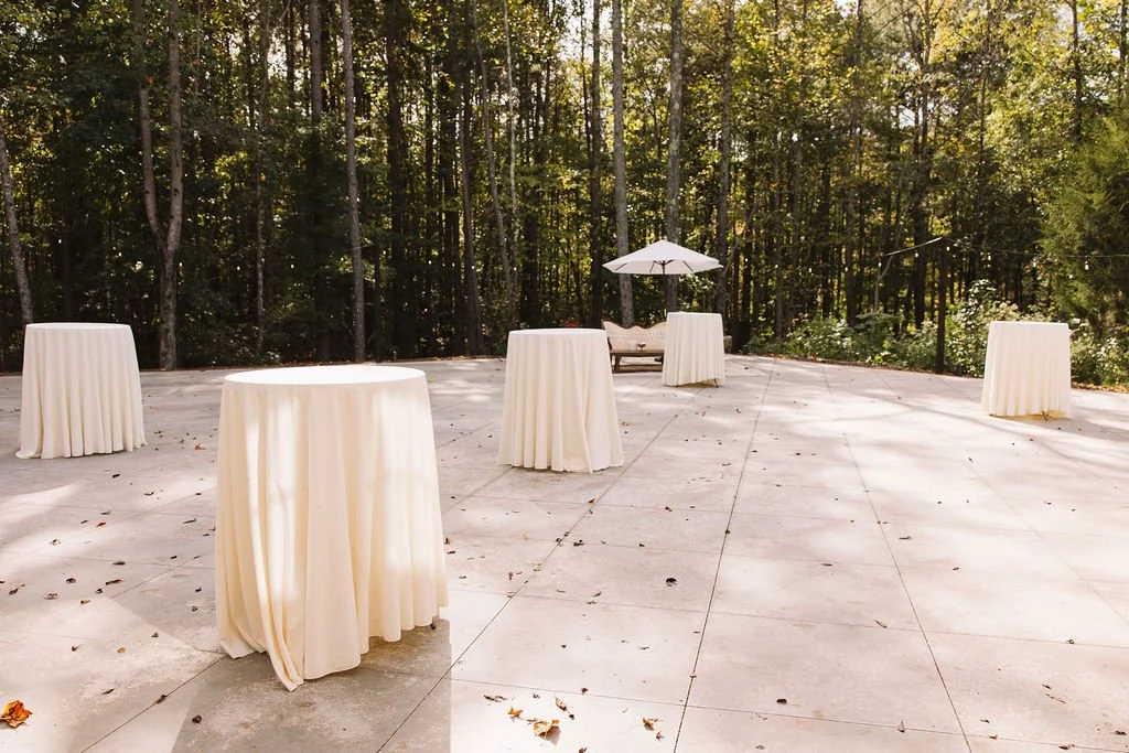 Outdoor wedding venue