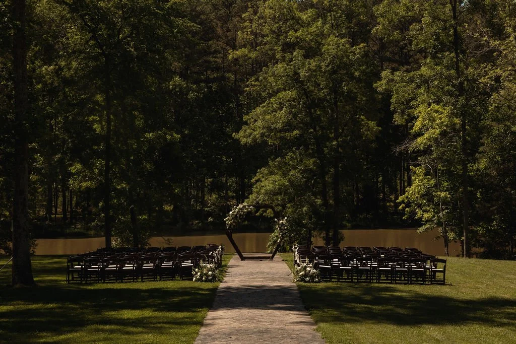Outdoor wedding venue