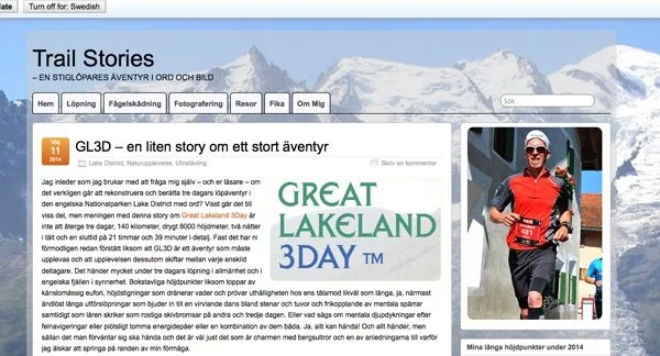 Niklas Holmström from Sweden provides a very comprehensive write up of his experience of racing the Great Lakeland 3Day™ with elite winner Kerstin Rosenqvist HERE. Click the 'translate' button if you don't read Swedish!