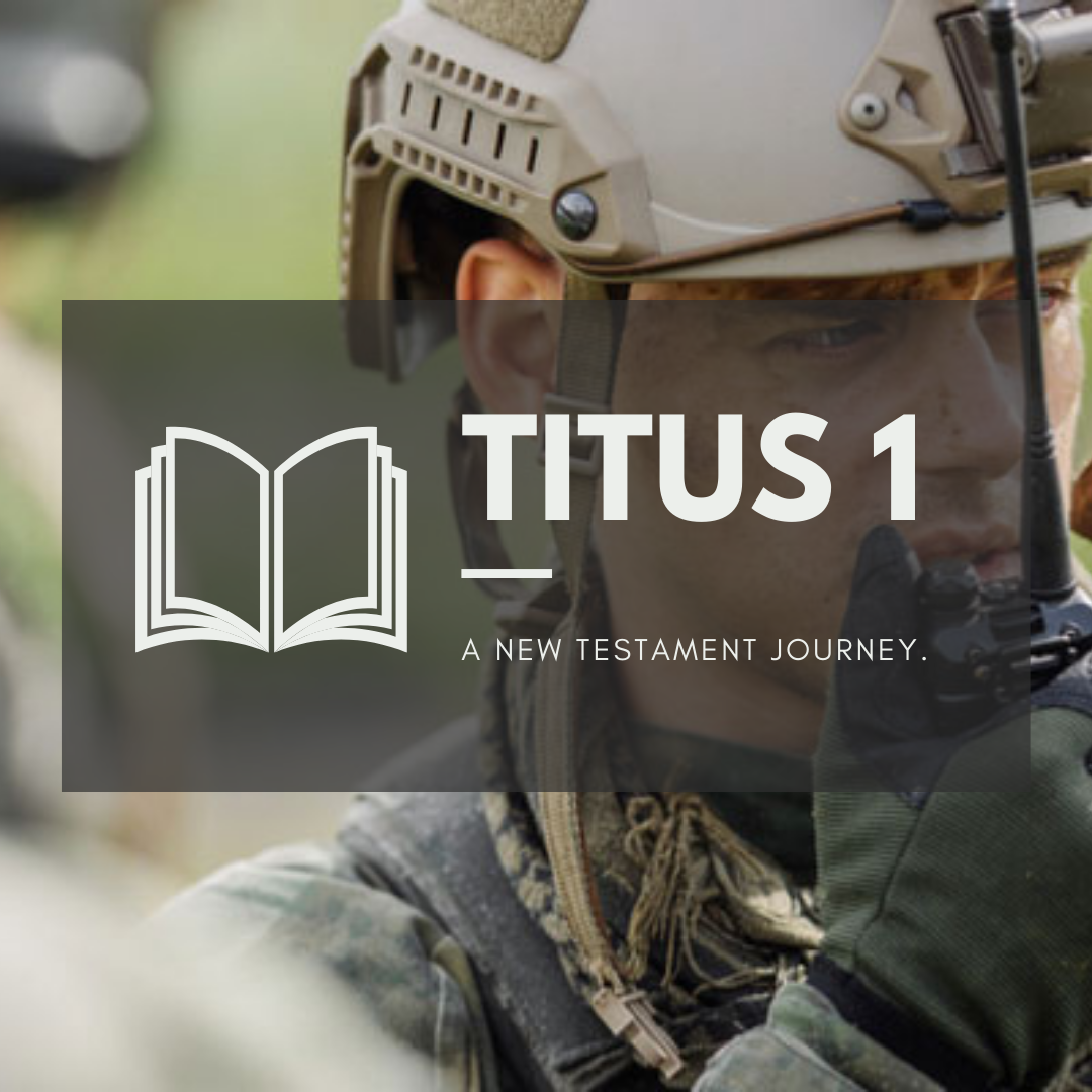 Wednesday 30th March - Titus 1