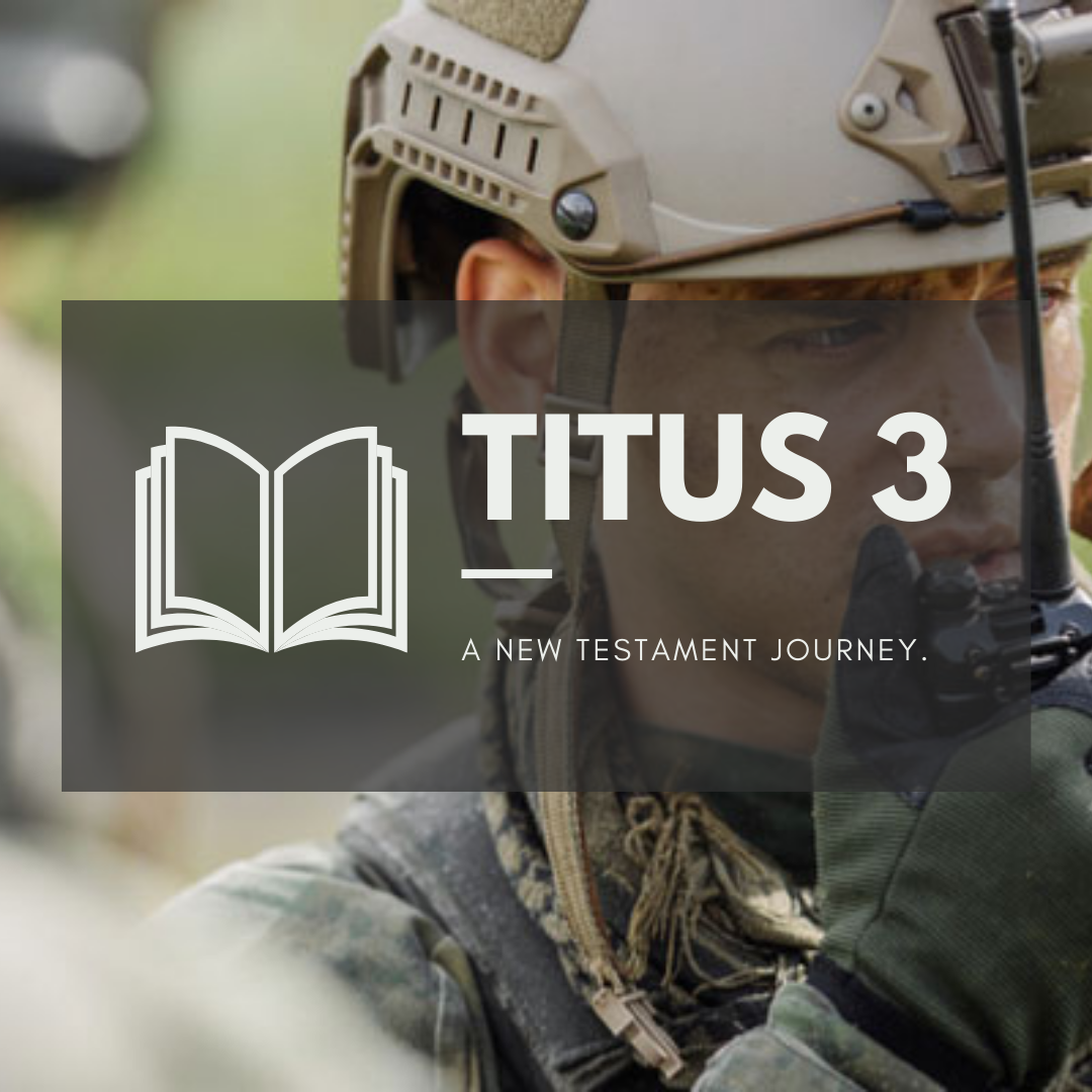 Friday 1st April - Titus 3