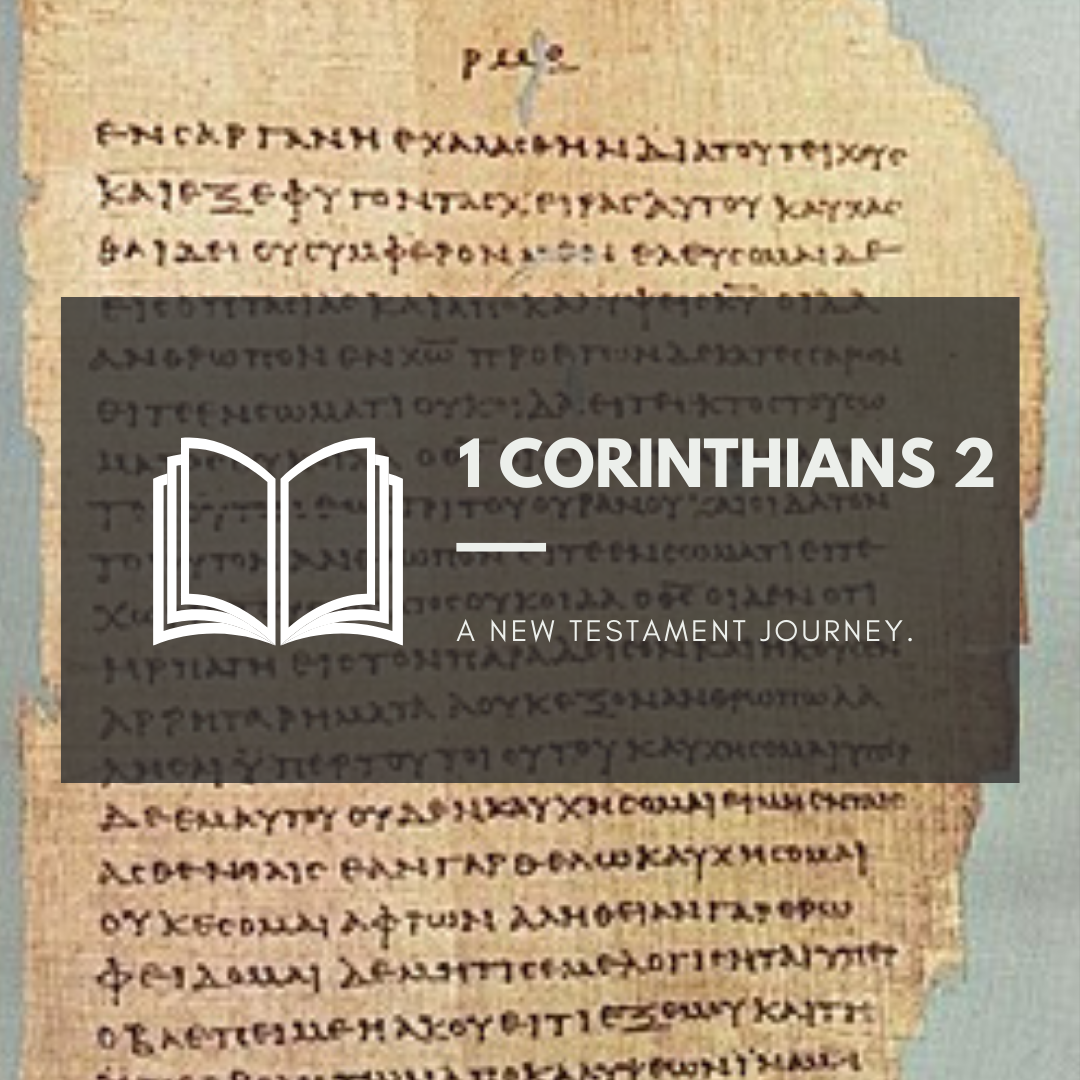 Friday 20th May - 1 Corinthians 2