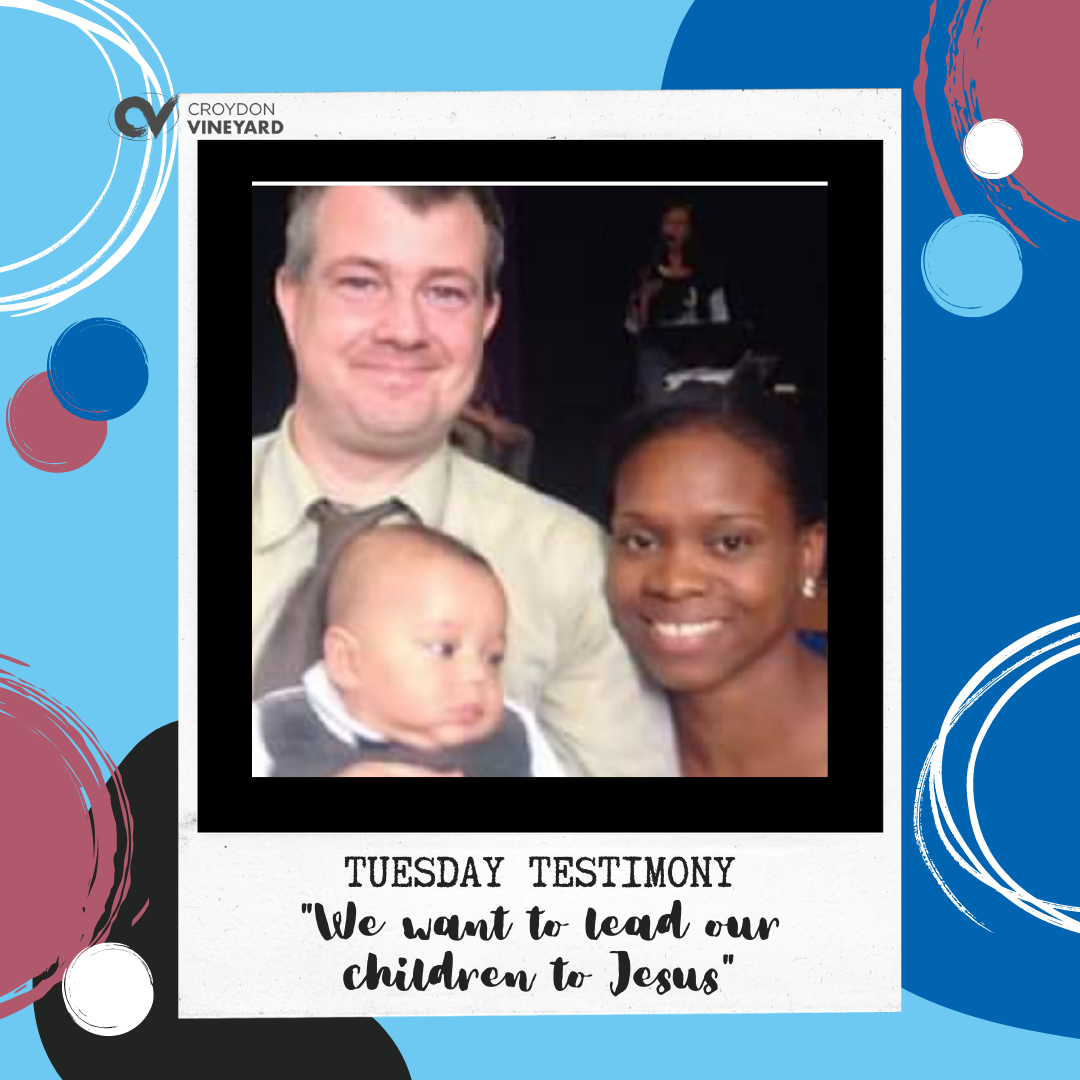 "We want to lead our children to Jesus"
