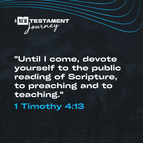 1 Timothy 4 - Monday 18th March — Croydon Vineyard