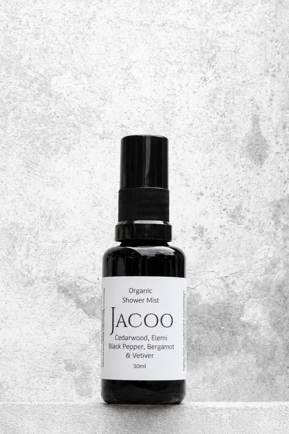 Cedarwood, Black Pepper, Elemi, Bergamot & Vetiver Shower Mist