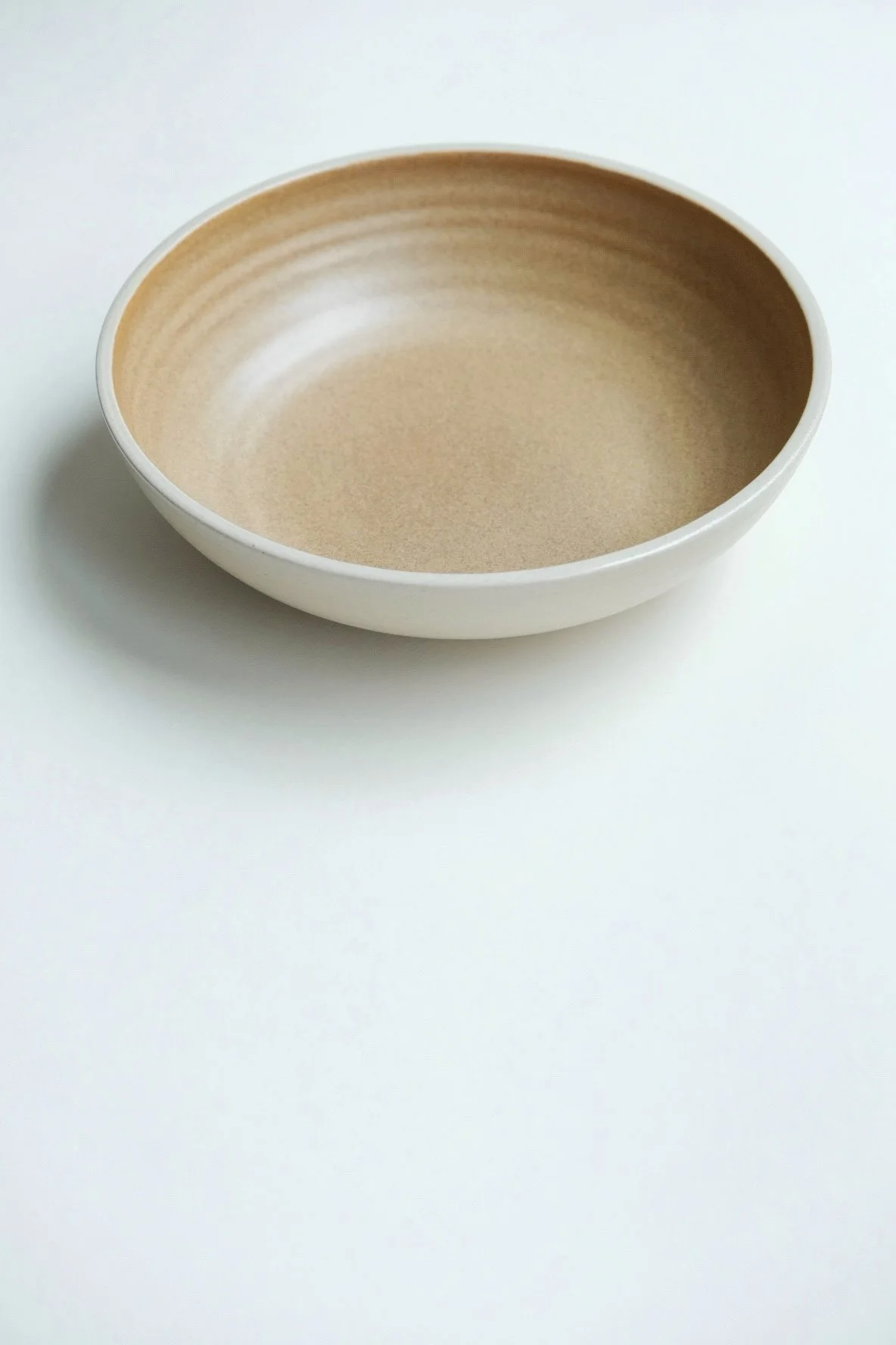 Everyday pasta plate — caramel