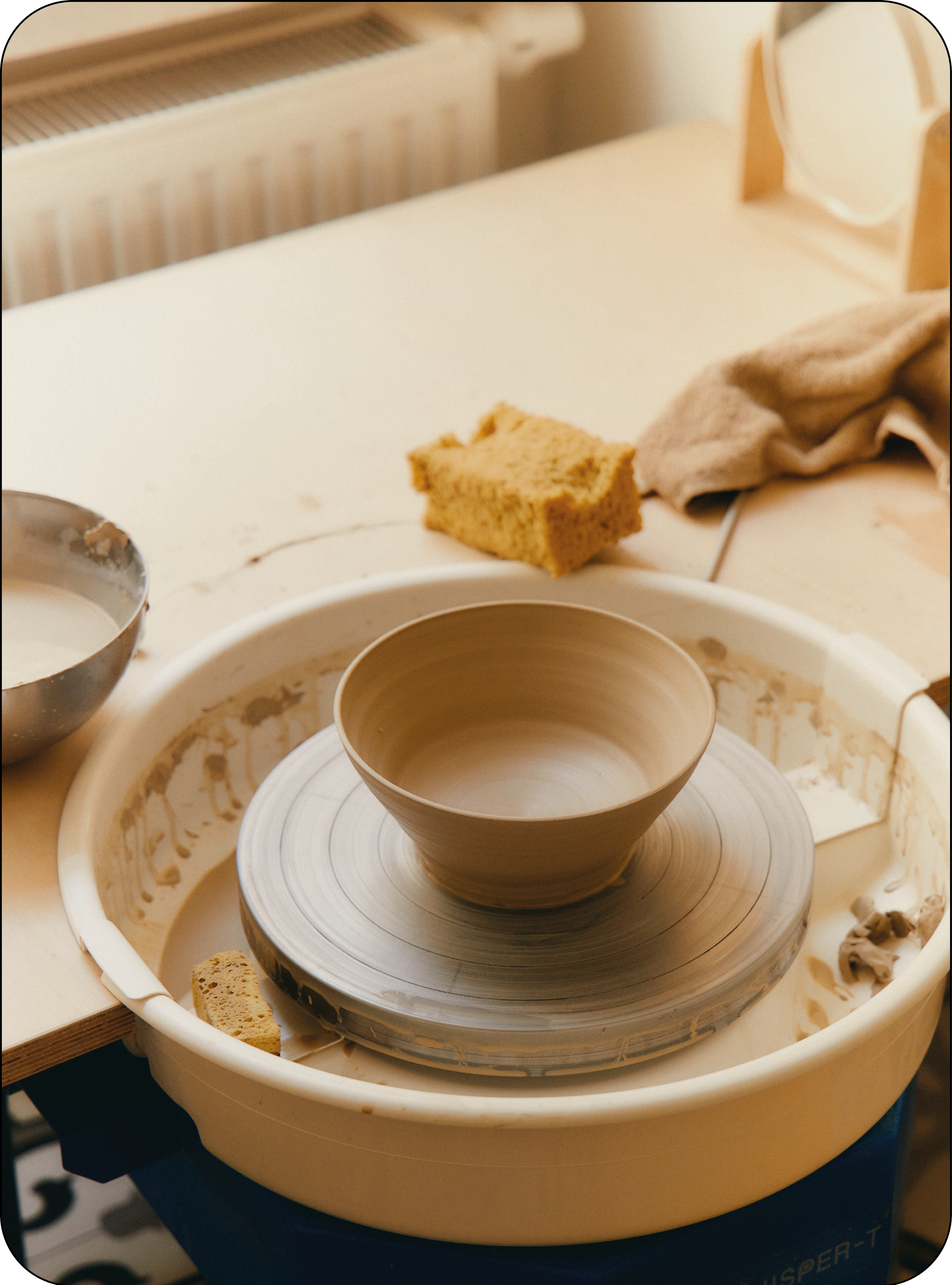 Pottery studio still - contact us