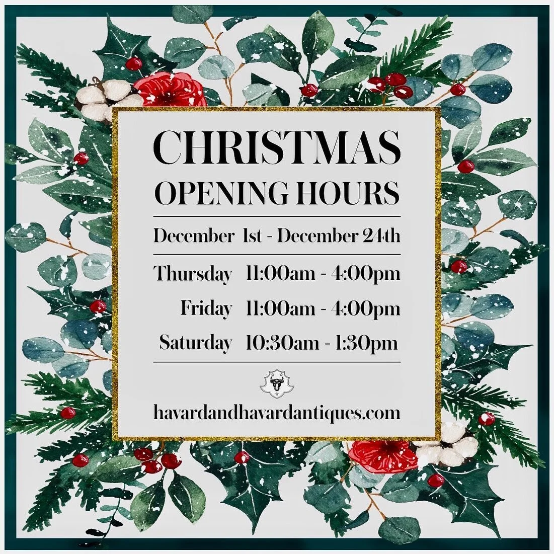Nadolig Llawen Merry Christmas!
Look forward to seeing you.
&bull;
&bull;
&bull;
#havardandhavardantiques #antiques #shop #christmas #christmasshopping #christmasshop #christmasdecor #openingtimes #nadoligllawen #merrychristmas #antiqueshop #antiques