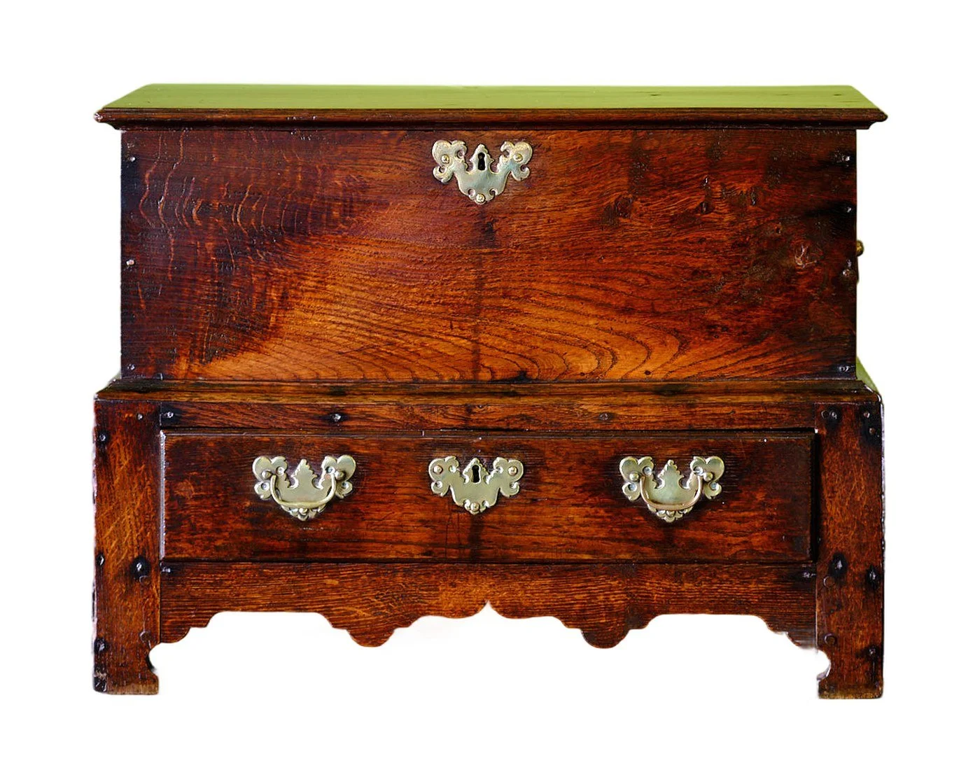Oak Georgian Welsh Coffor Bach
