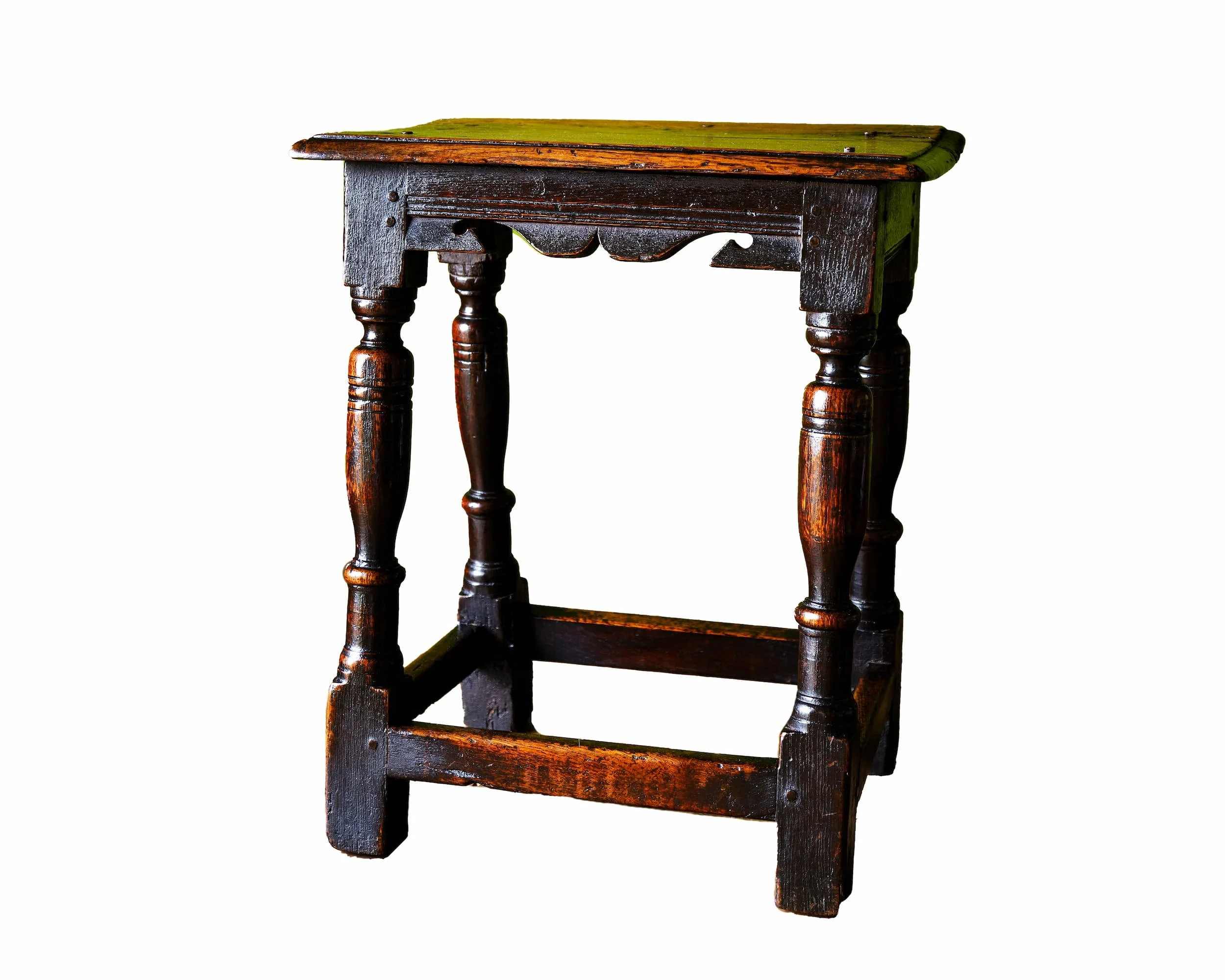 Mid 17th Century Oak Joined Stool c.1650