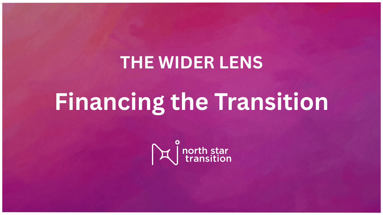 The Wider Lens - Episode 6: Financing a Transition