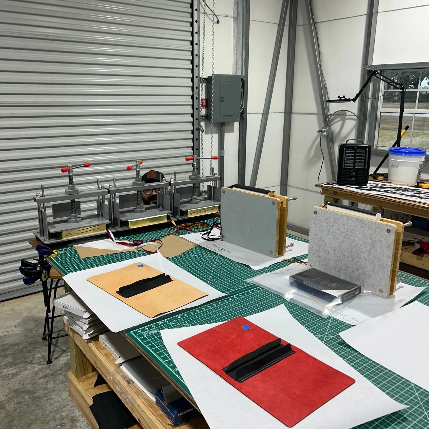 We&rsquo;re deep in the workshop today getting lots of orders finished and ready to ship. If you want yours soon, now&rsquo;s the time to order&mdash;every piece is handcrafted with care.

🧵 Handmade
🔥 Made to last
📦 Orders going out fast

👉 Orde