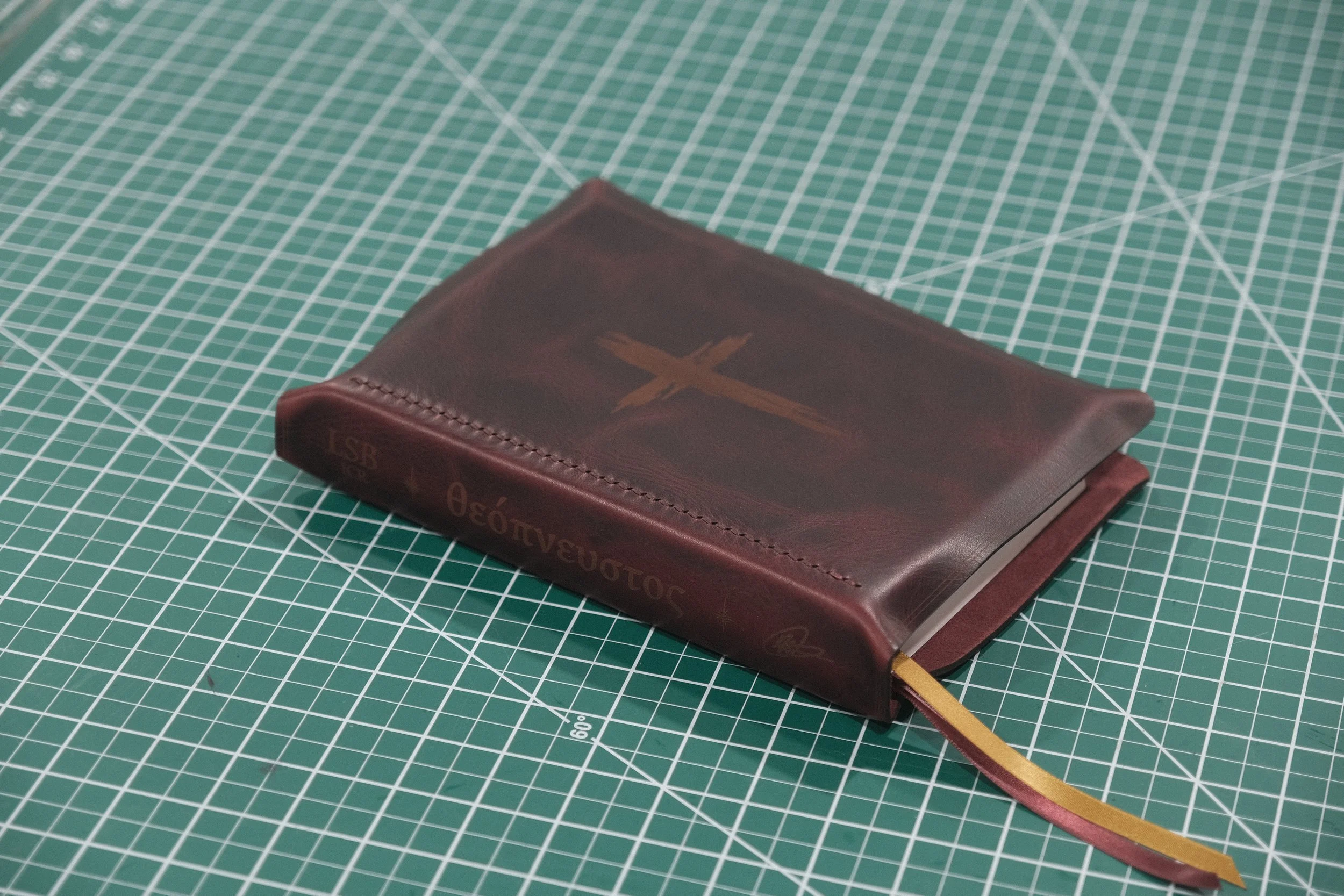 Sofield LSB ICR (Handy Size) - Theopneustos Premium Bible - Bordeaux