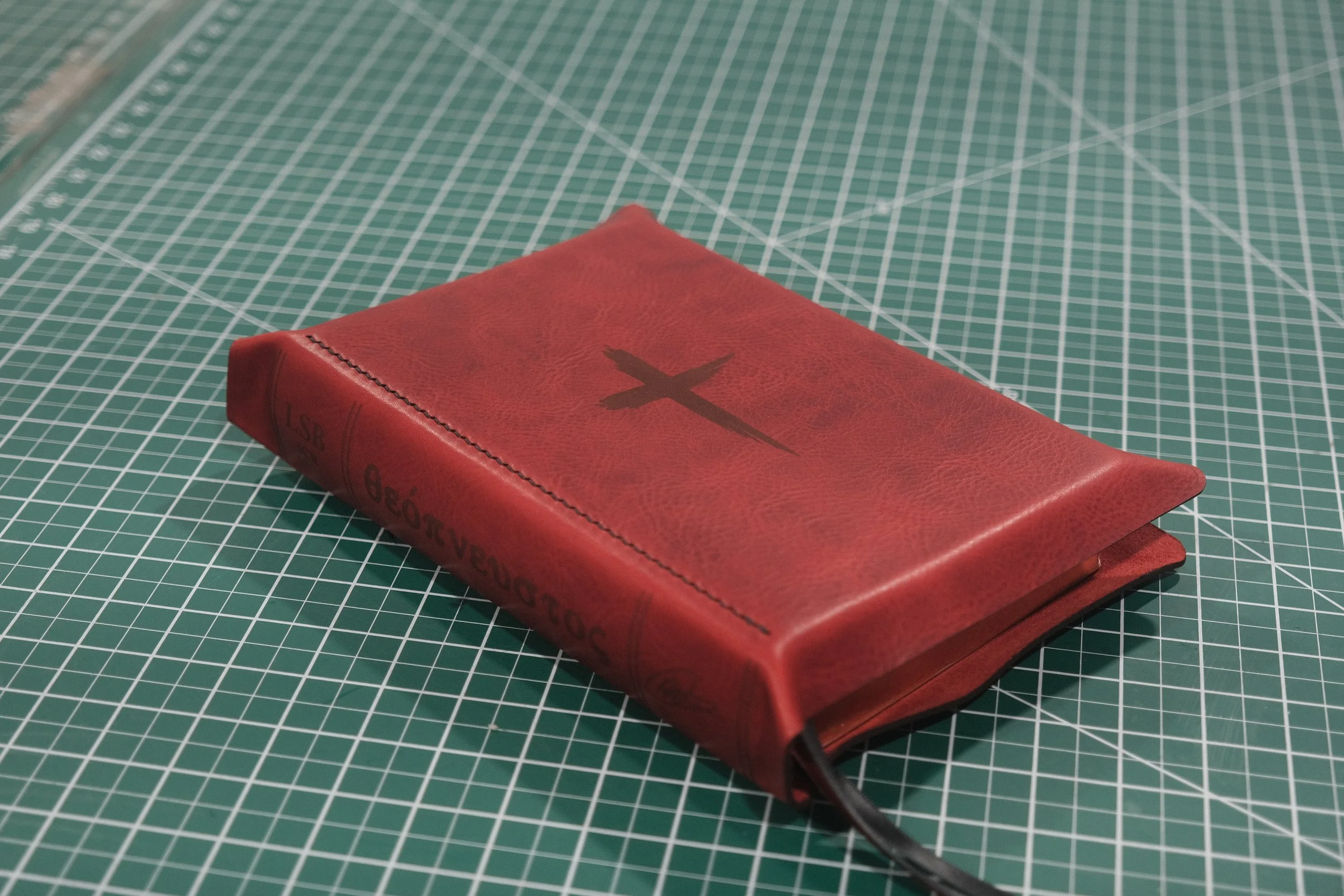Sofield LSB ICR - Theopneustos Premium Bible - Red
