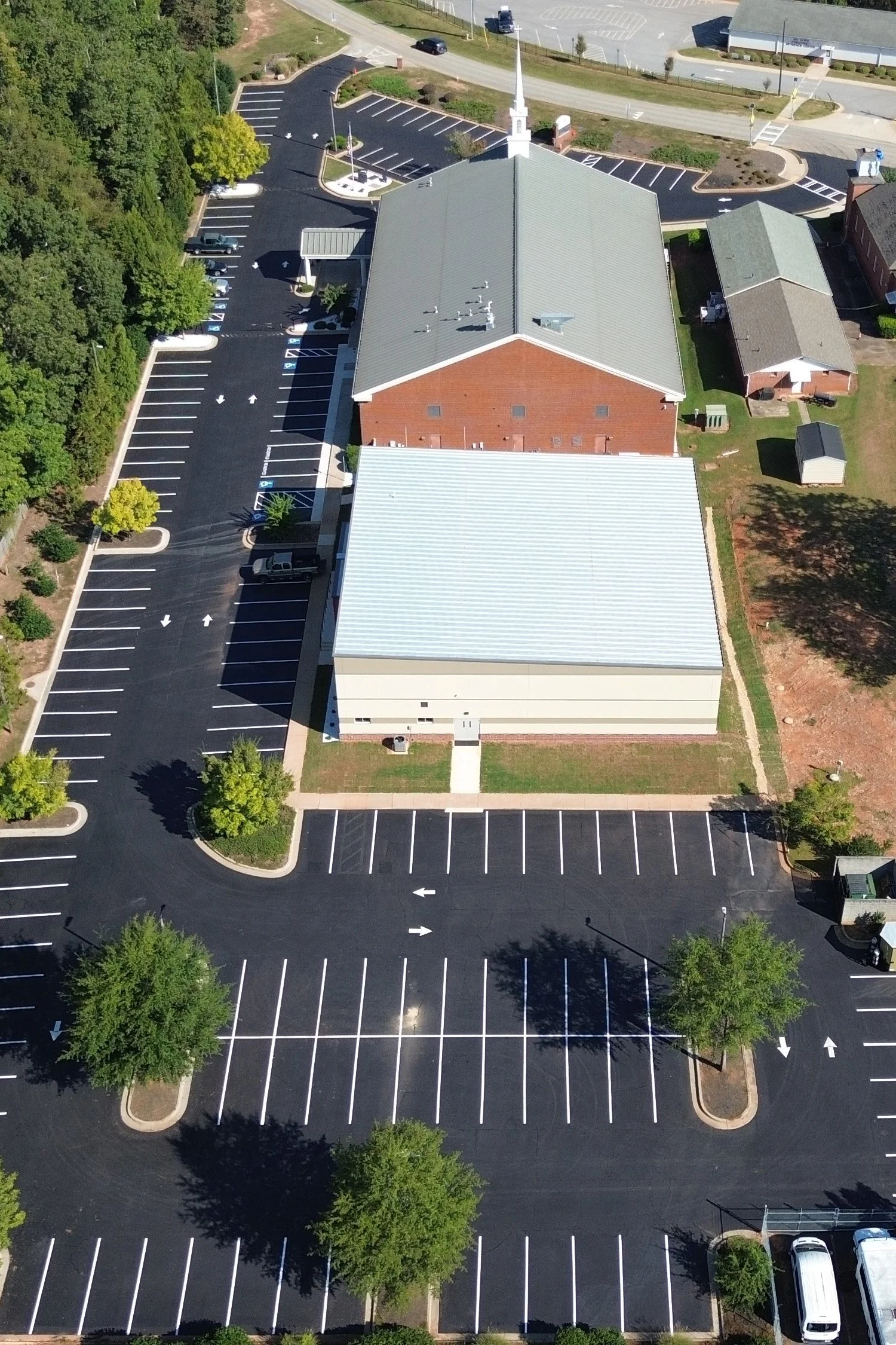 Sealing and striping 