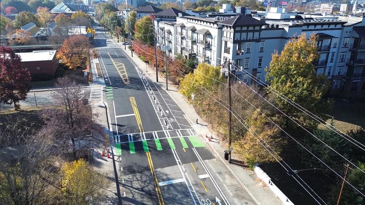 Thermoplastic striping in Atlanta, GA