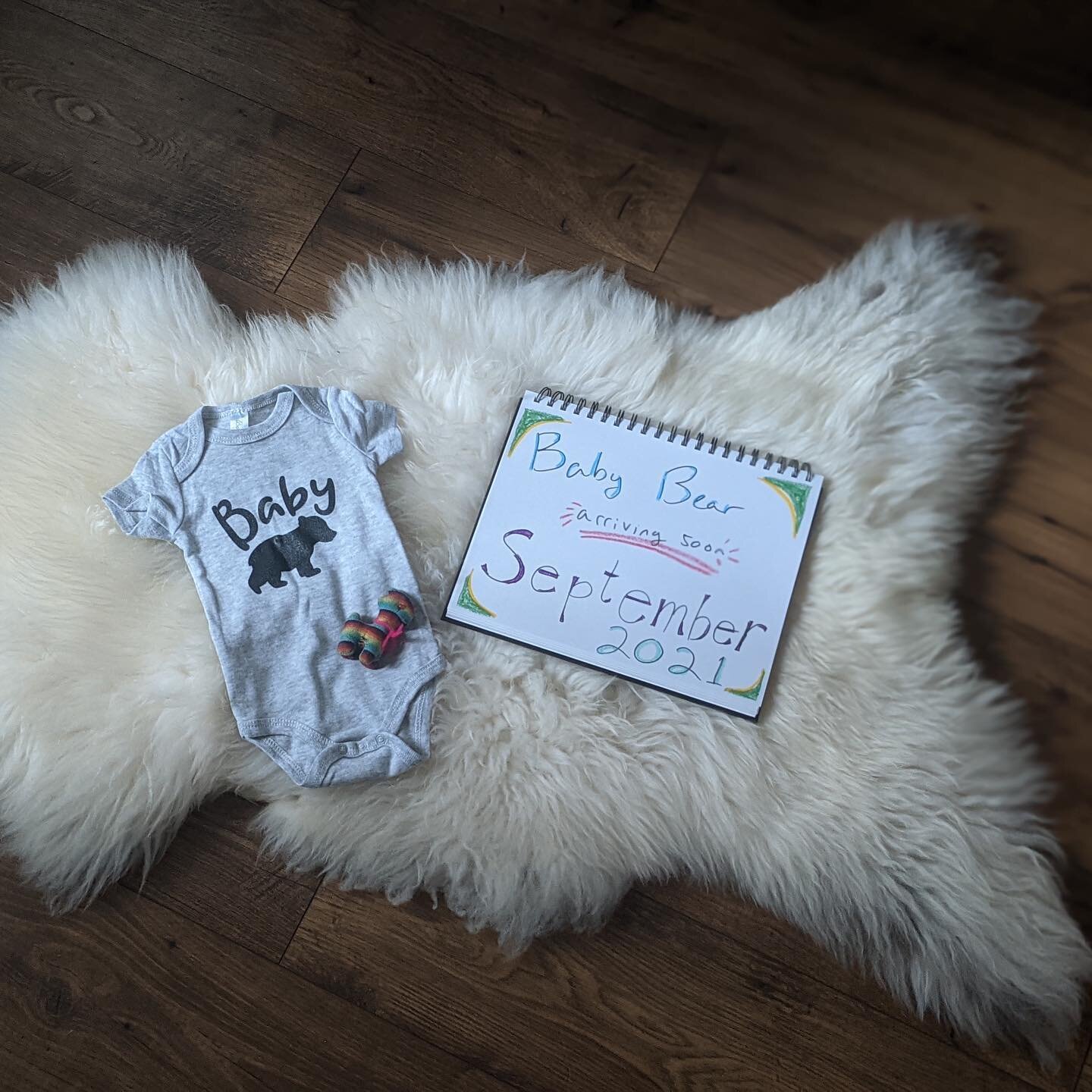 Josh Simpson and I are excited to welcome our own baby bear into the family this September!