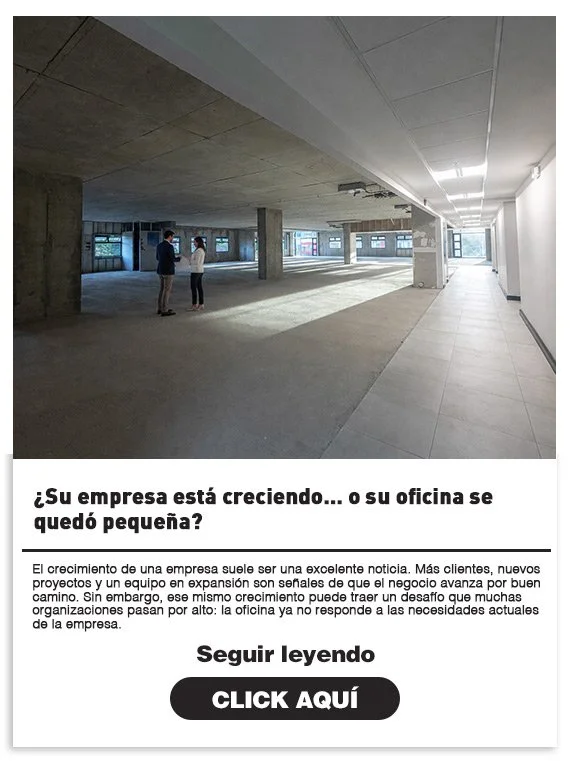 ¿Su empresa está creciendo… o su oficina se quedó pequeña?