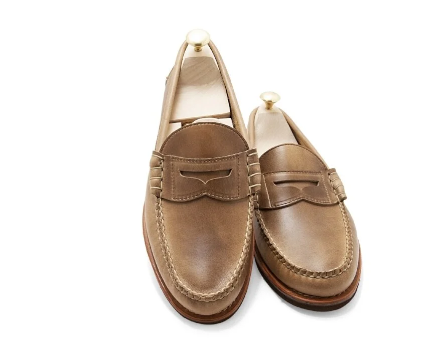 Carolina Brown Rancourt Beefroll Beefroll Penny Loafers Heritage Brown