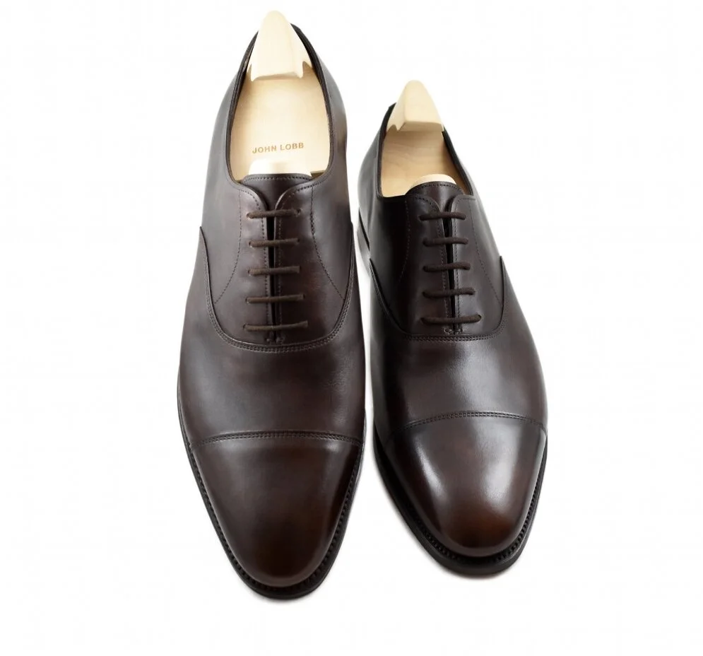 John Lobb City II Dark Brown Museum 
