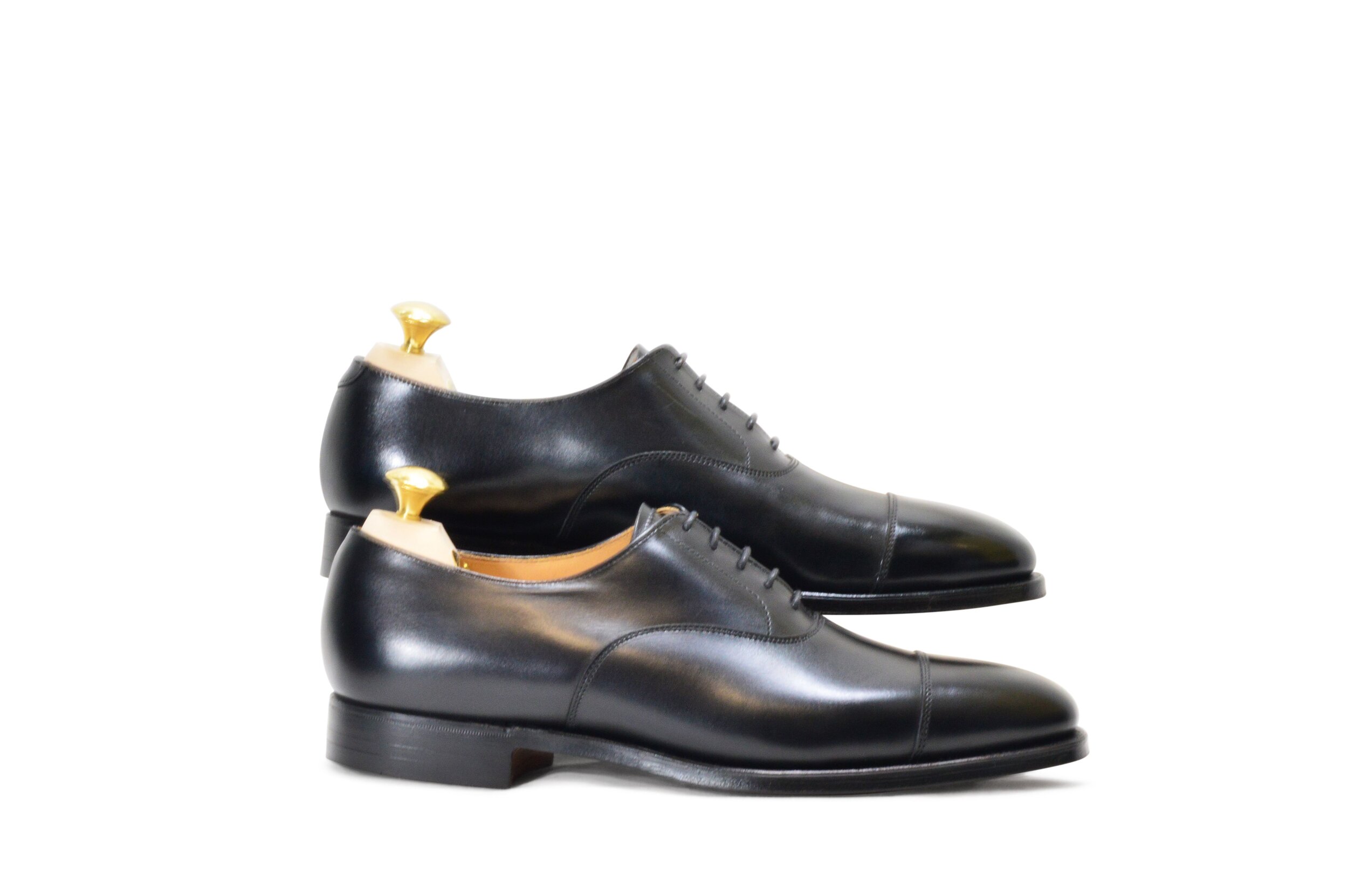 crockettandjonesconnaughtoxfordblackcalf — Sky Valet Shoes