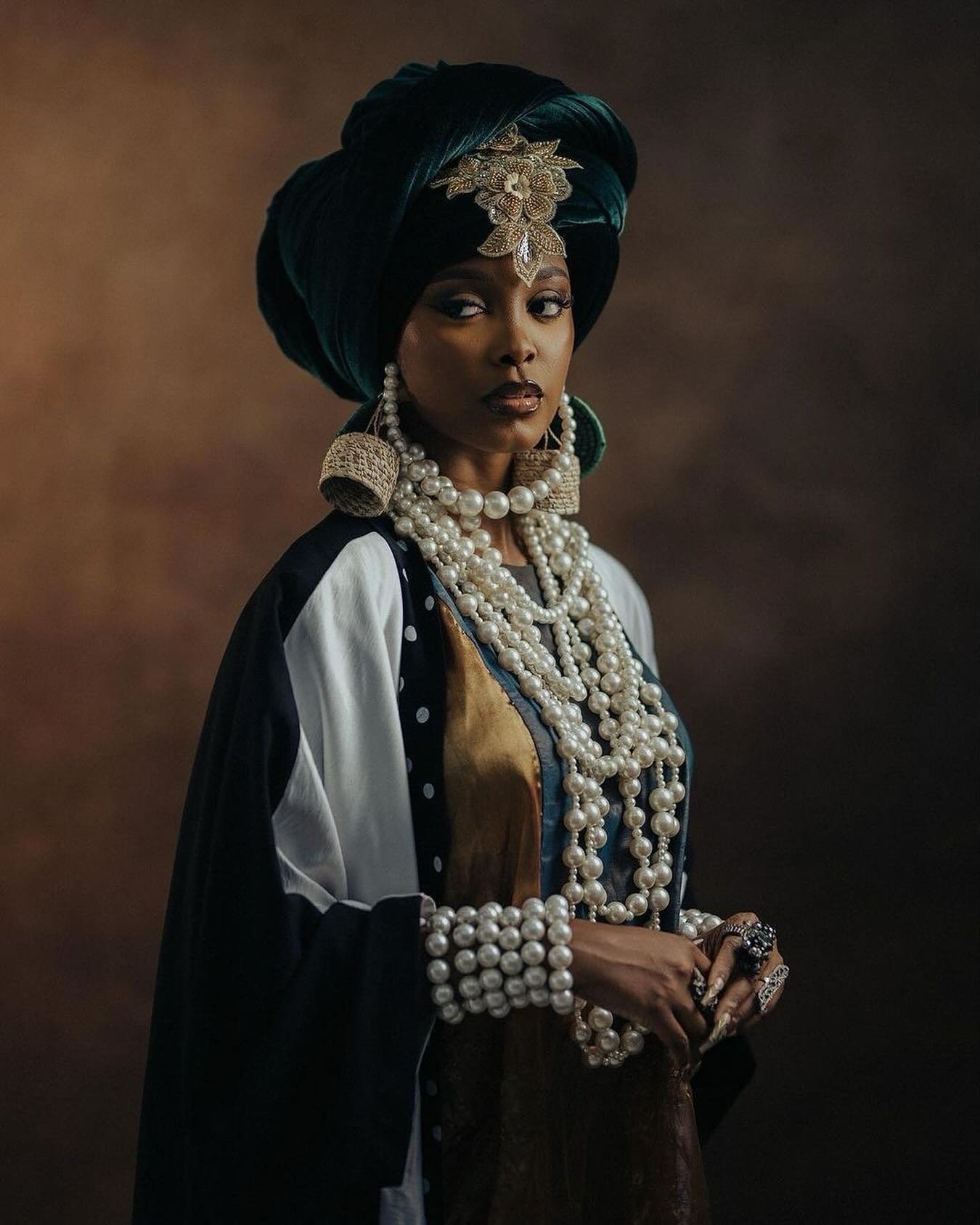 Regal personified in turban and pearls. &mdash;&mdash;&mdash;&mdash;&mdash;&mdash;&mdash;&mdash;&mdash;&mdash;&mdash;&mdash;&mdash;&mdash;&mdash;&mdash;&mdash;&mdash;&mdash;&mdash;&mdash;&mdash;&mdash;&mdash;🔘👑🔘👑🔘👑🔘👑🔘👑🔘👑🔘👑&mdash;&mdash;