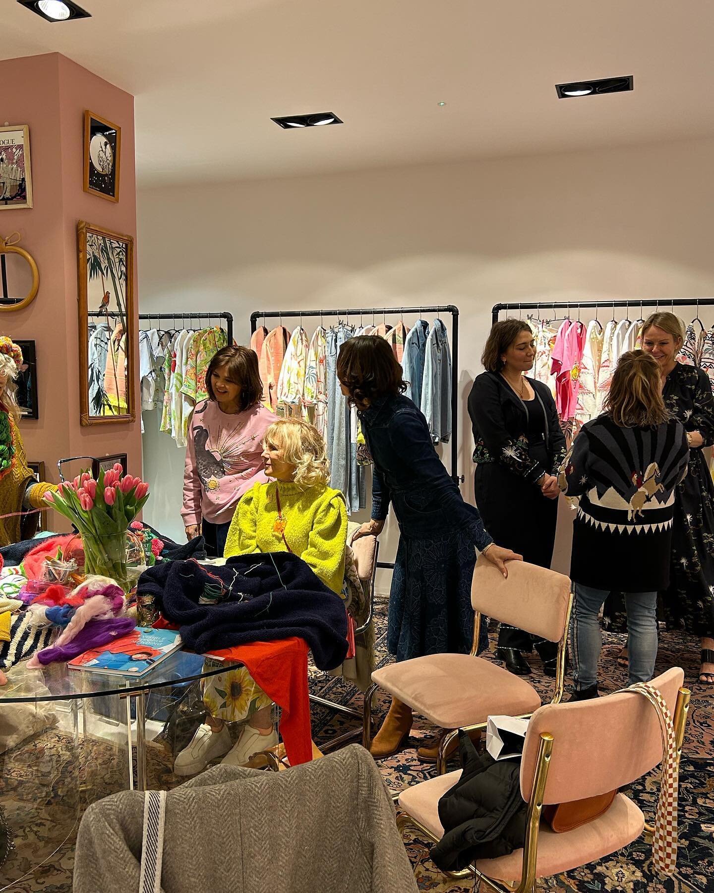 Working with others is the future of business, change can only come from collaboration. Delighted to have launched our &lsquo;Re&rsquo;Store on Tour&rsquo; mending workshops with the fabulous @hayleymenziesofficial A label that champions small artisa