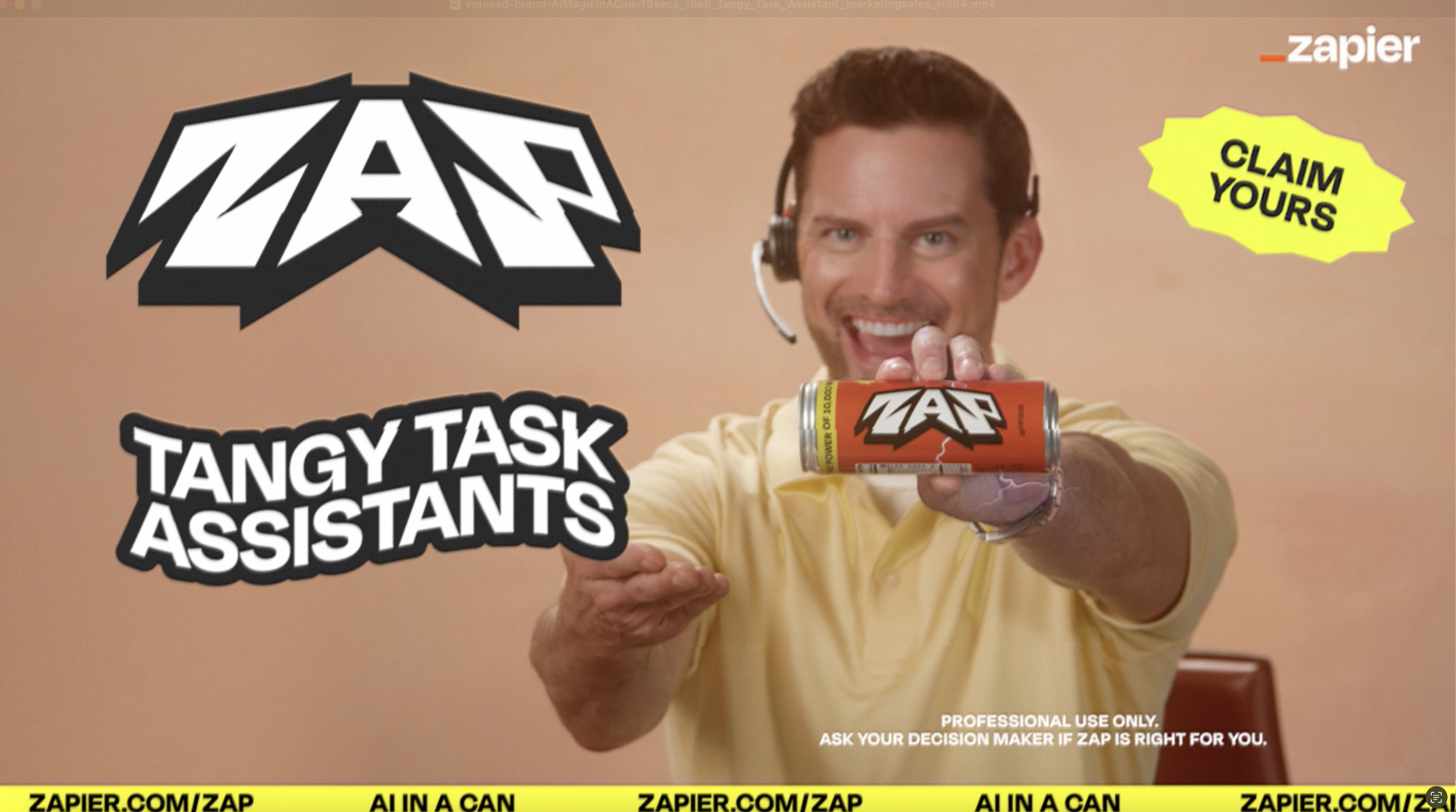 Zapier: ZAP AI in a Can