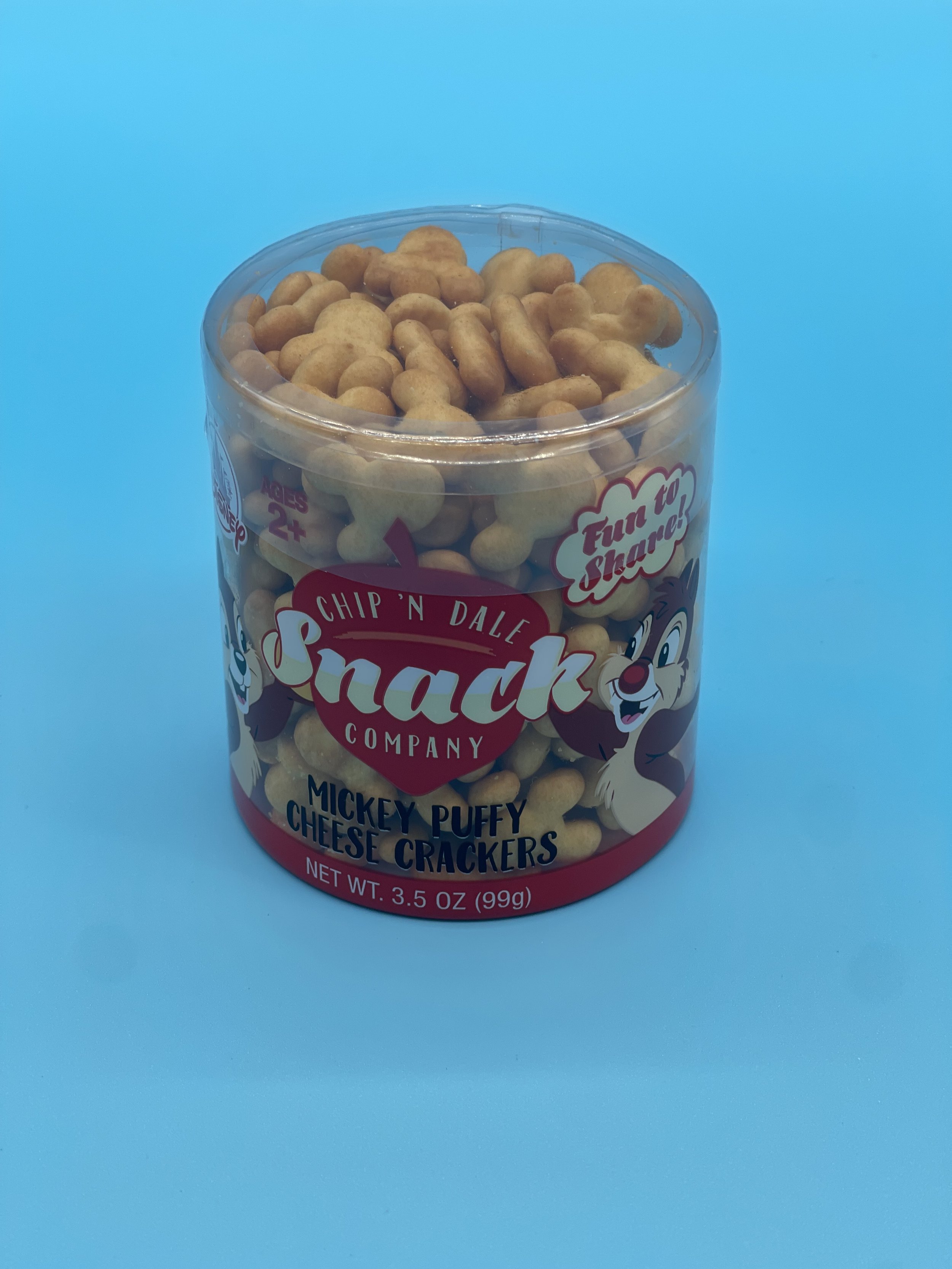 Disney Snacks - Mickey Cheddar Puffs