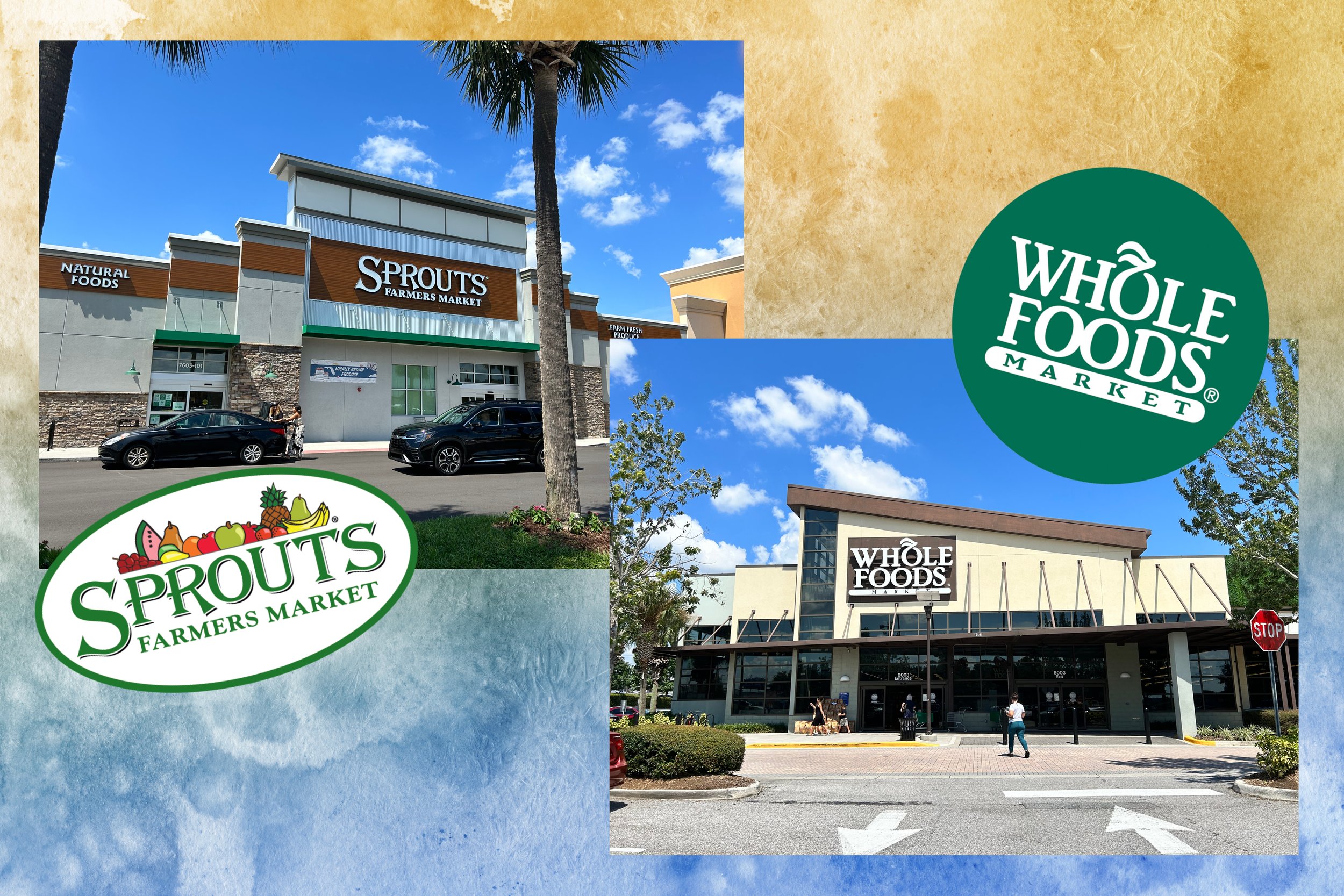 Sprouts and Whole Foods Market Near Universal Orlando
