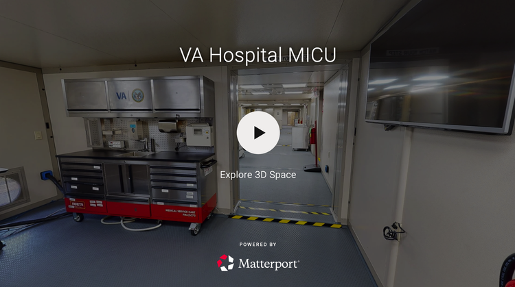 Preview of the VA Hospital MICU 3D walkthrough
