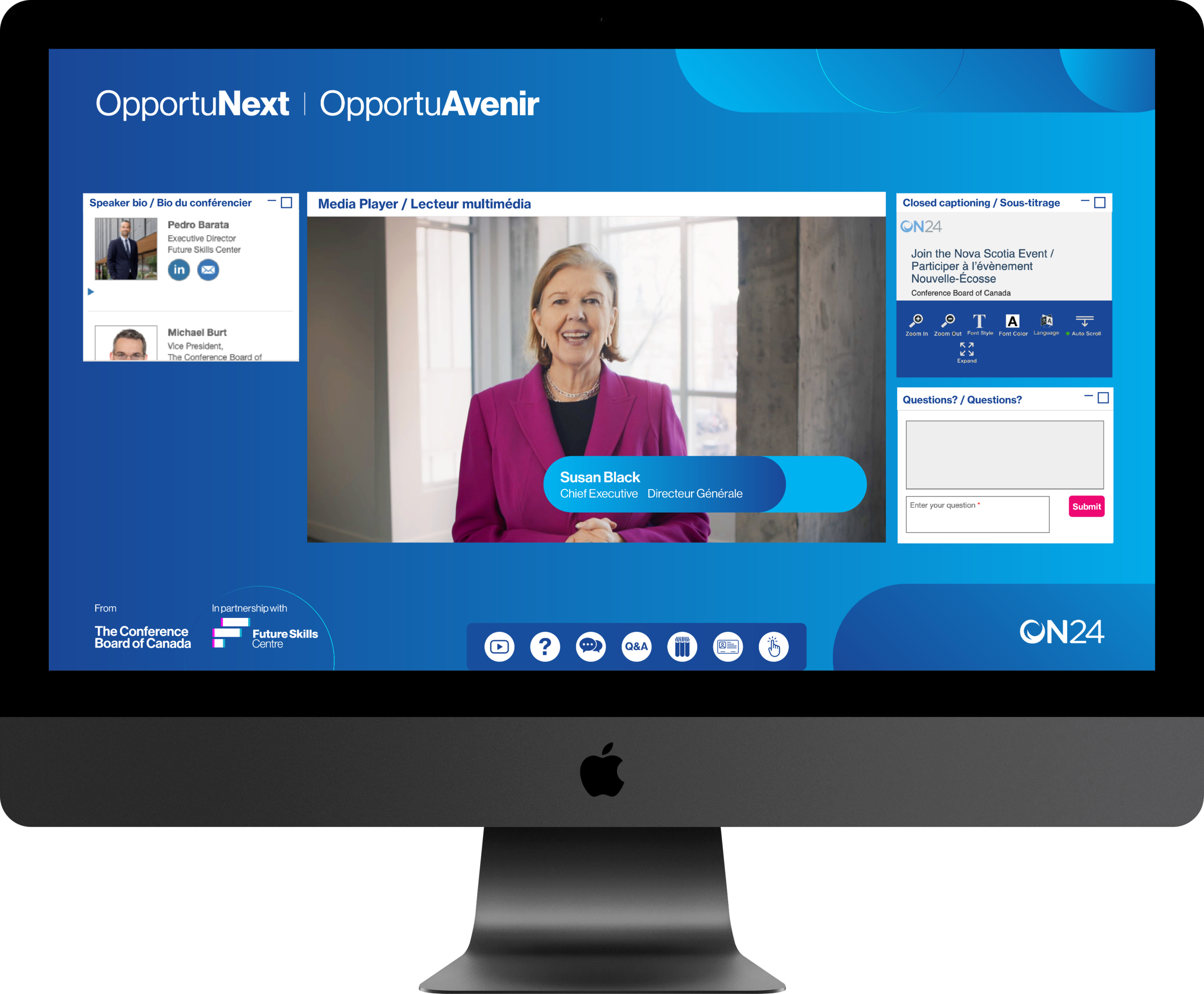 ON24 virtual event platform