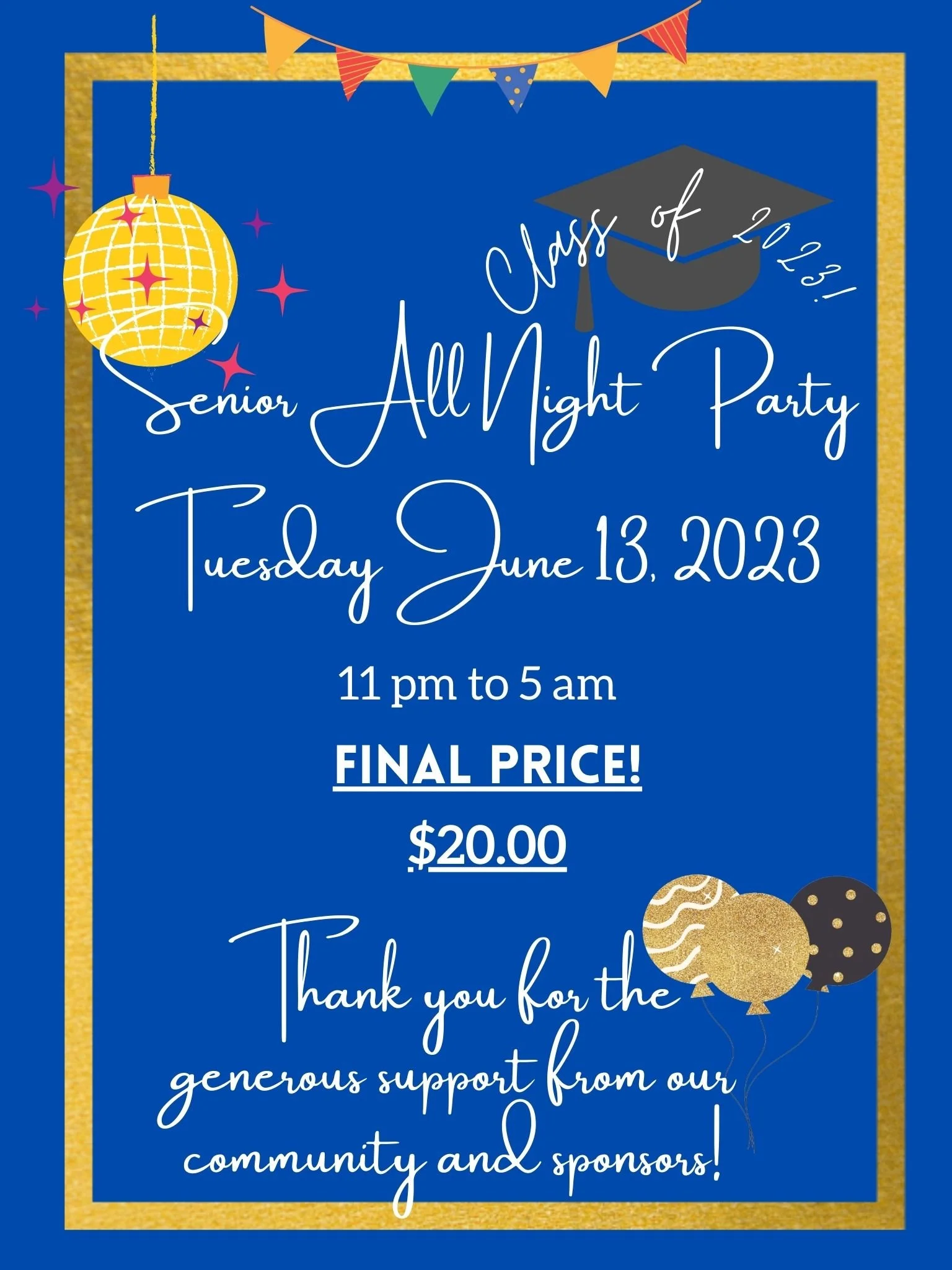 Senior All Night Party