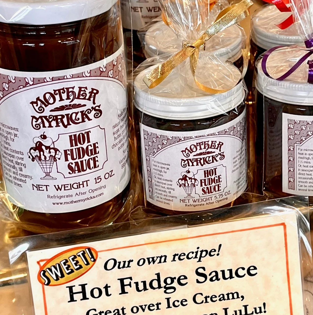 Our own Hot Fudge Sauce