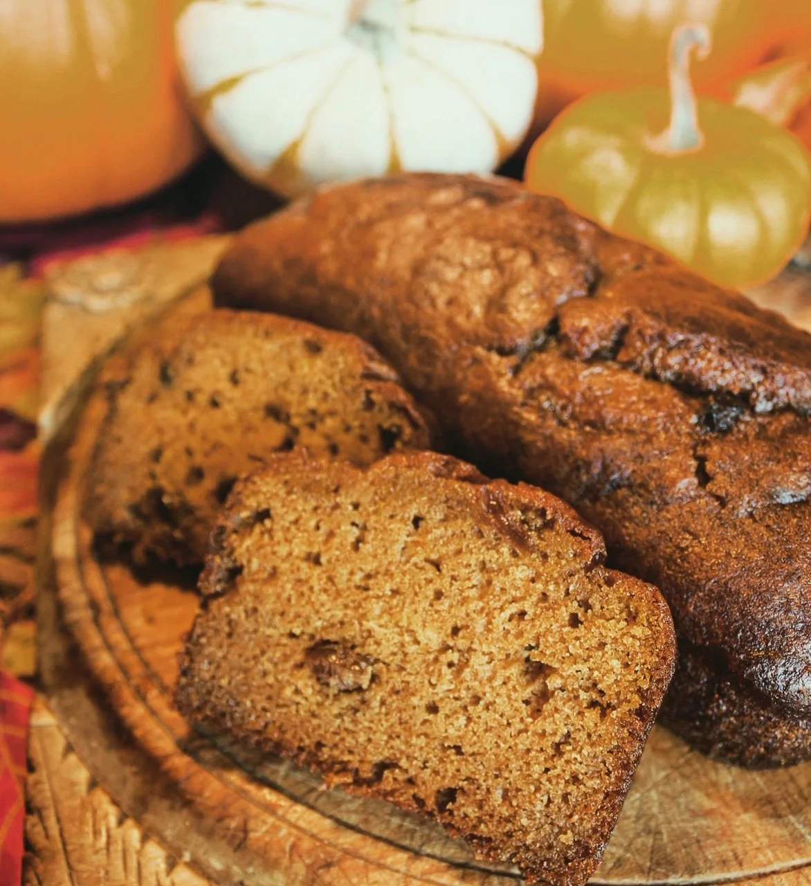 Yummy Pumpkin Tea Cake with a Brandy Glaze