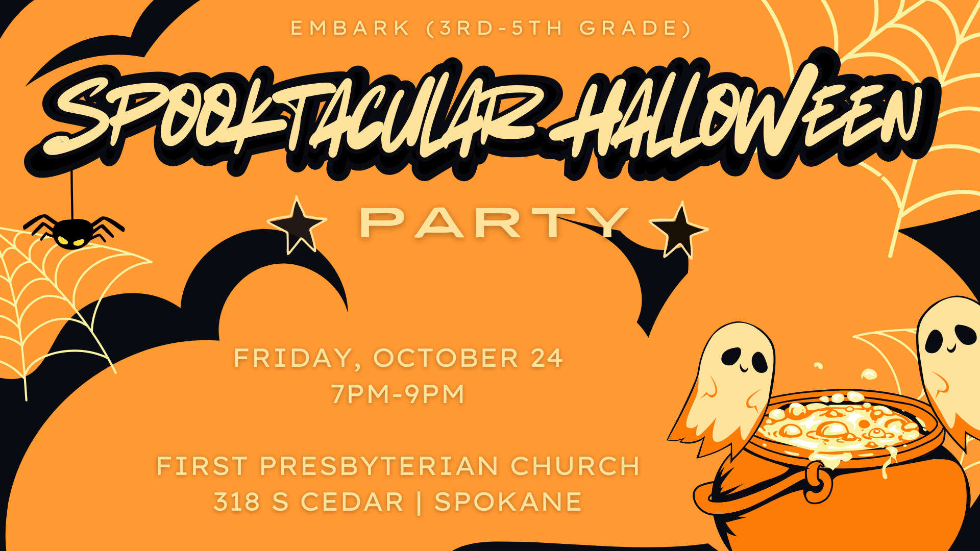 Embark (3rd-5th Grade) Halloween Party