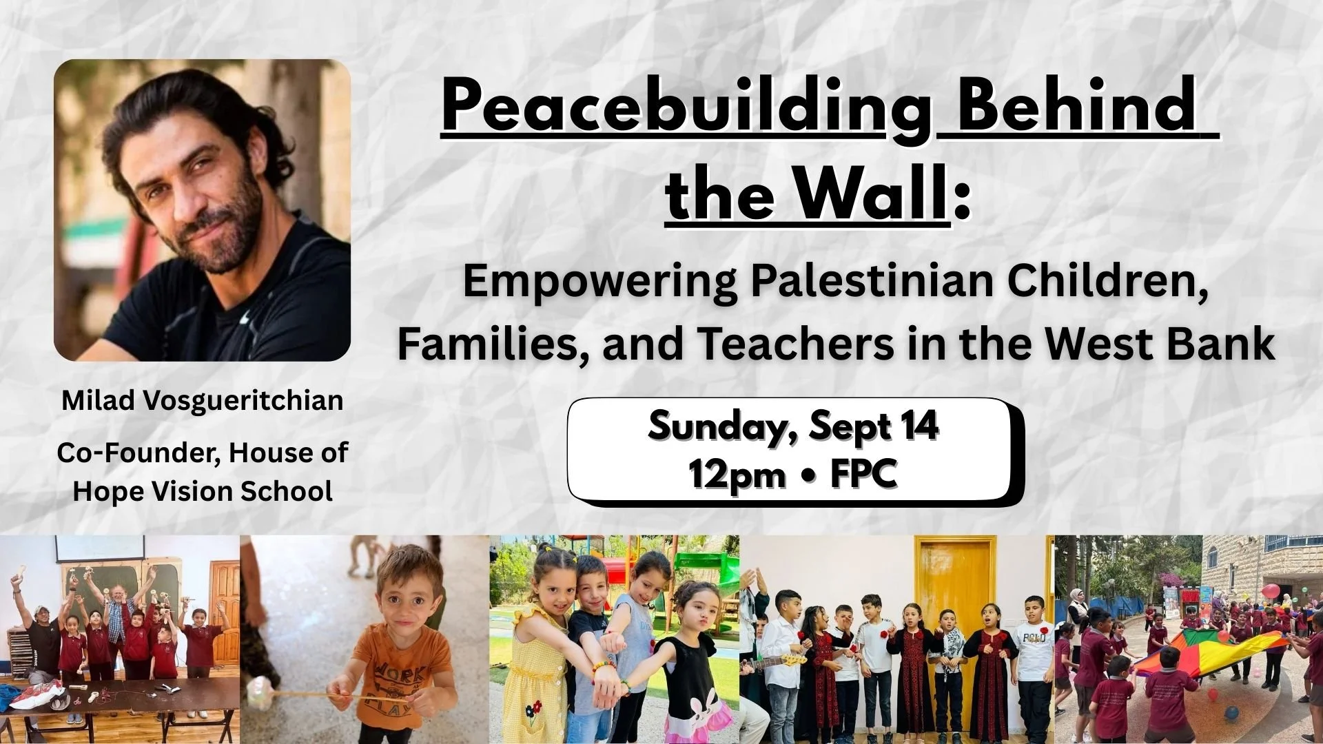 Peace-Building Behind the Wall