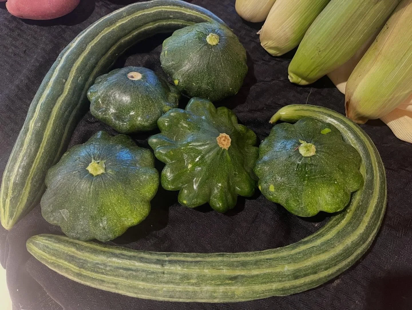 Foundry Farmer&rsquo;s Market happening now! Come check out Simba&rsquo;s Heirloom Farm&rsquo;s Summer harvest 🍑!