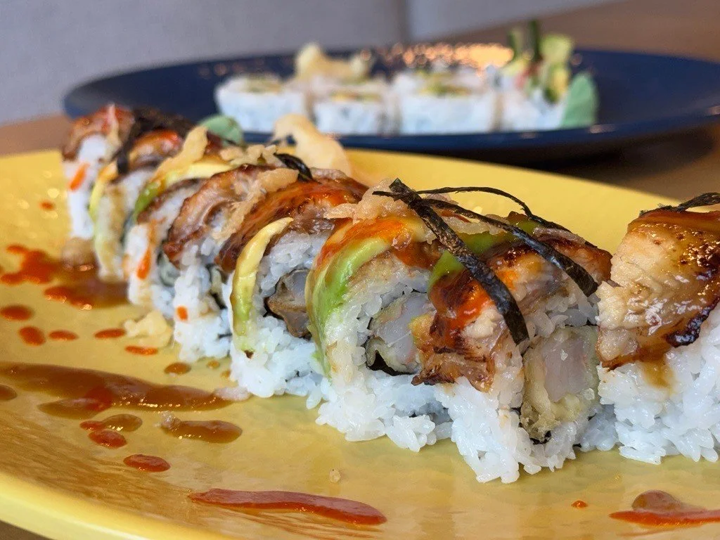Pop up ALERT!!! Nori Lab Sushi 🤩🍣is on again! Thursday 8/26 &amp;
 Wednesday 8/27  11a - 2p.  Roll up!