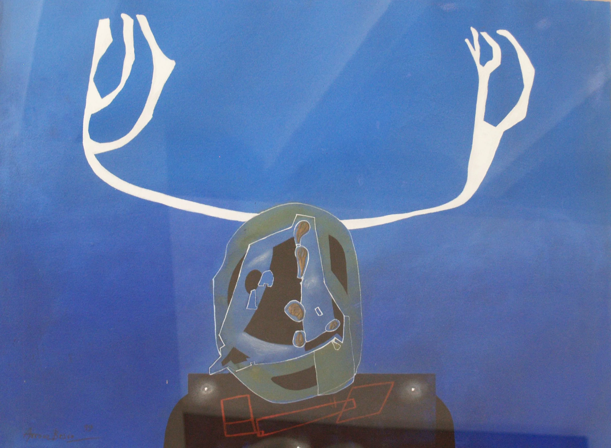 1999-Animal I (56x76cm) 1999.jpg