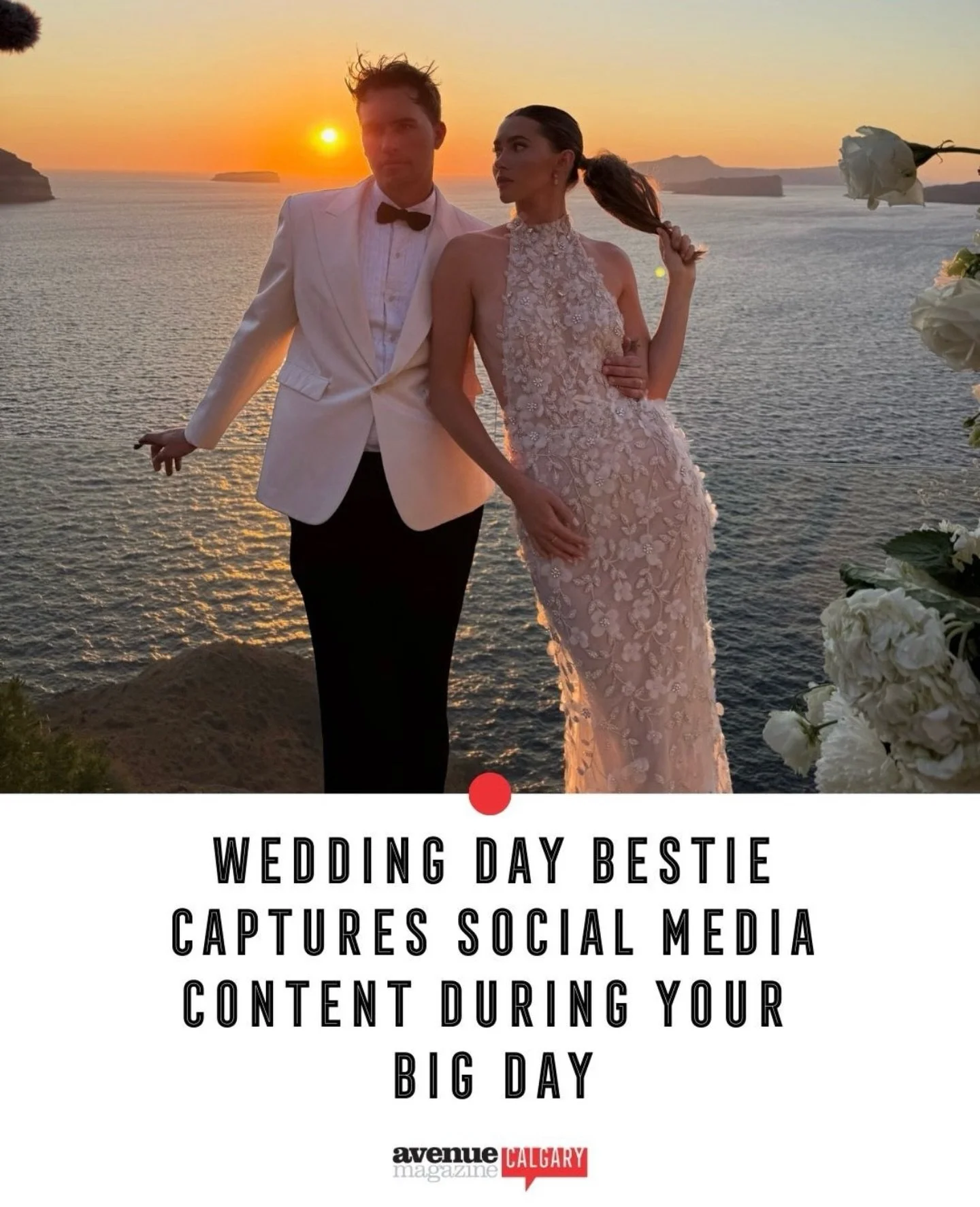 we&rsquo;re in the latest edition of @avenuemagazine (if you grabbed a copy, we&rsquo;re on page 56) and we had to share this feature they posted of us on their Instagram! 🫶🏼 

they said: 

Many couples are choosing content creators to help capture