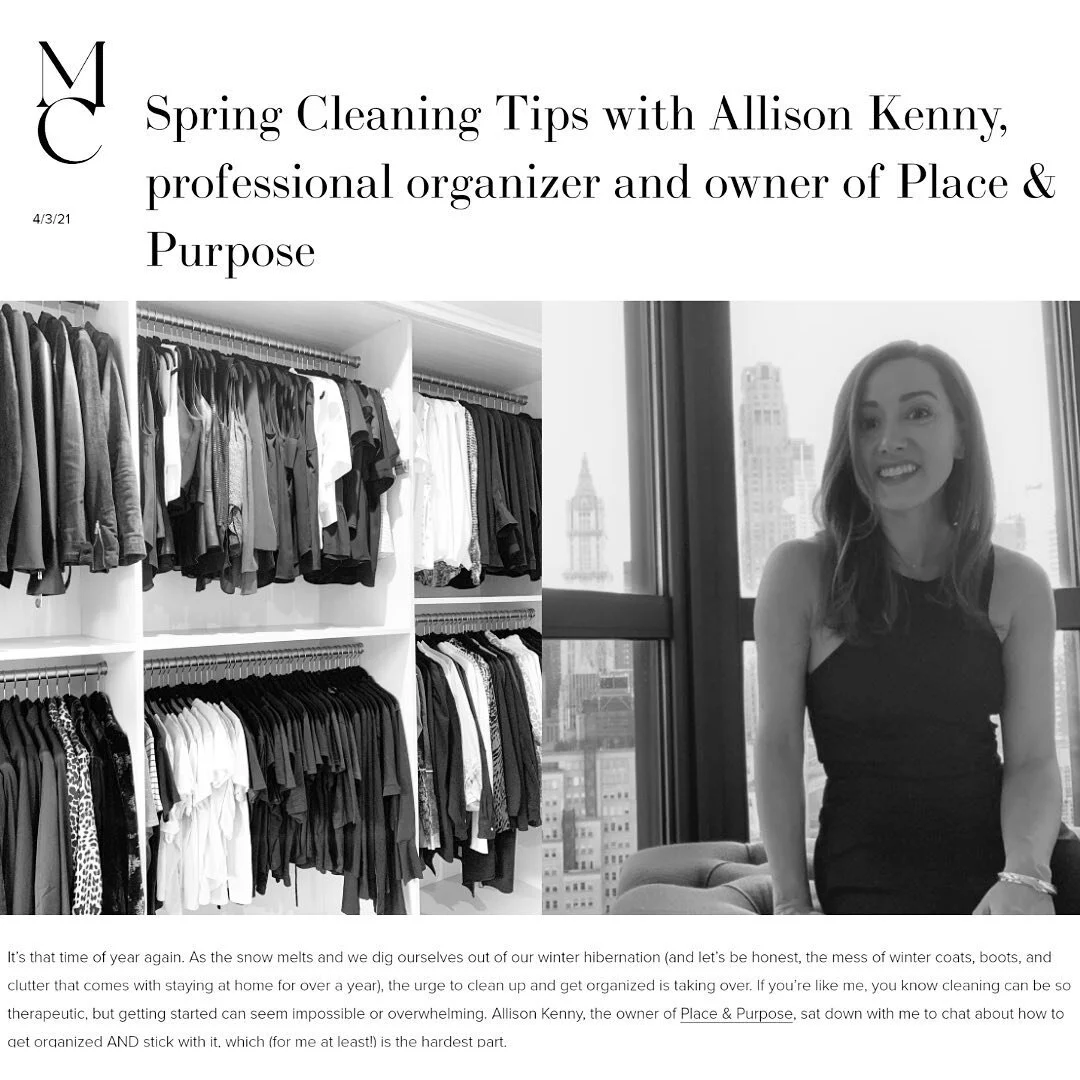 Check out my organizing tips shared with Kate Mazza, owner of interior design firm Mazza Collective. 🖤

*Link in @mazzacollective bio - blog*
 
Organizing &amp; the peace it creates is strongly influenced by design. With Kate&rsquo;s passion and ded