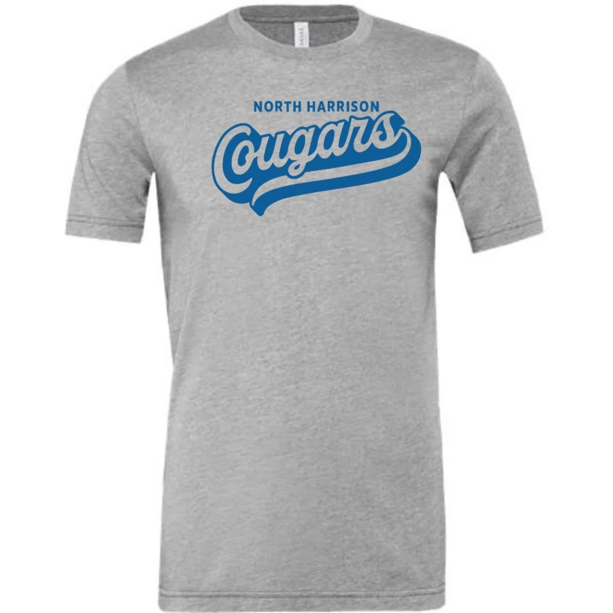 Cougars script tee
