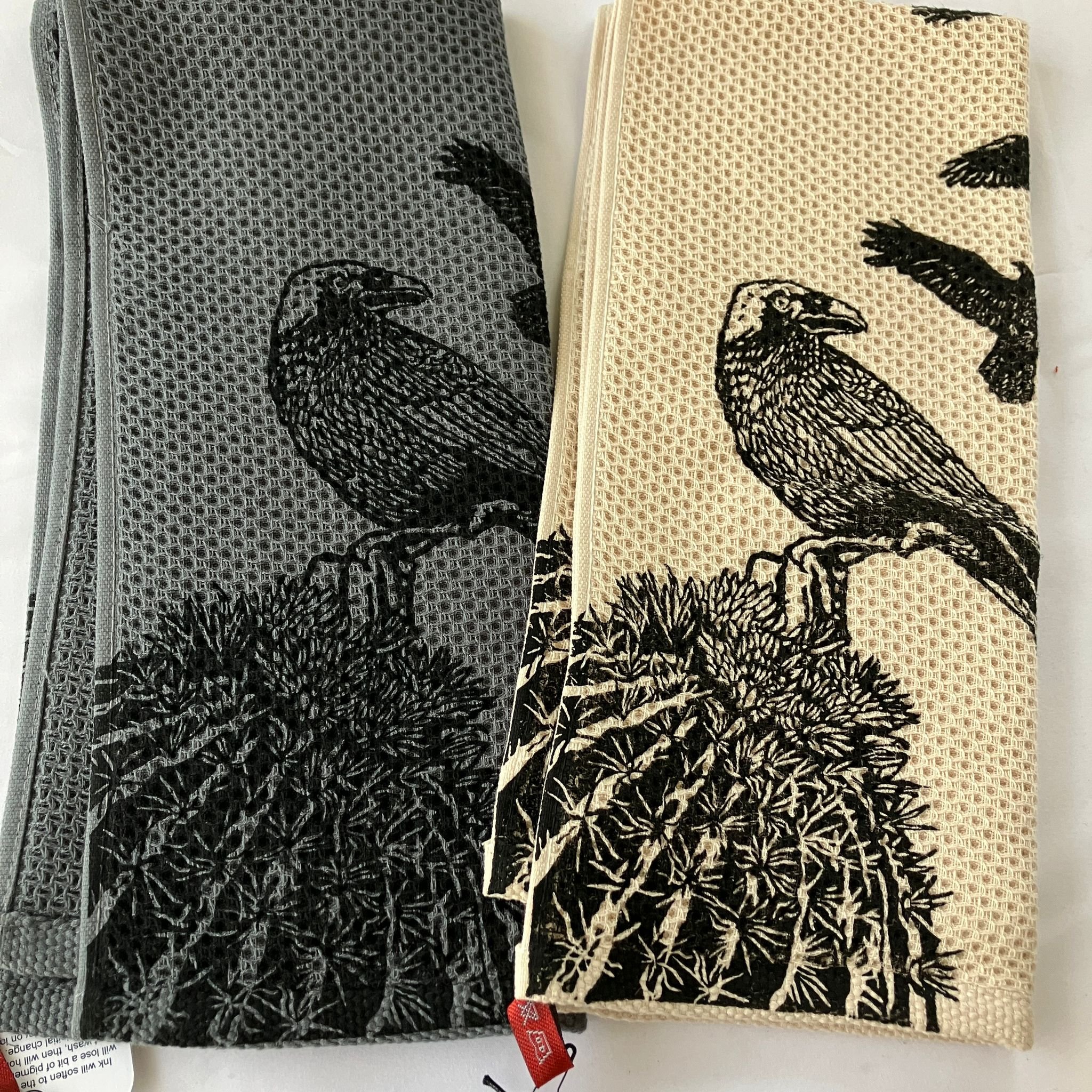 Desert Crow Kitchen Towel