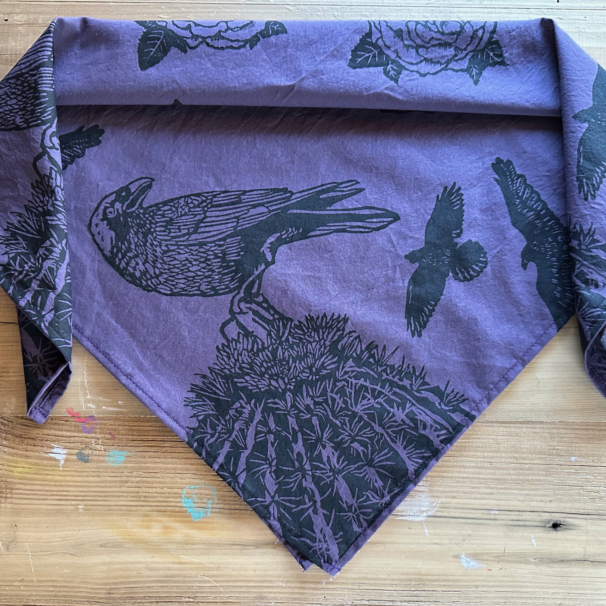 Cactus Crow Bandana