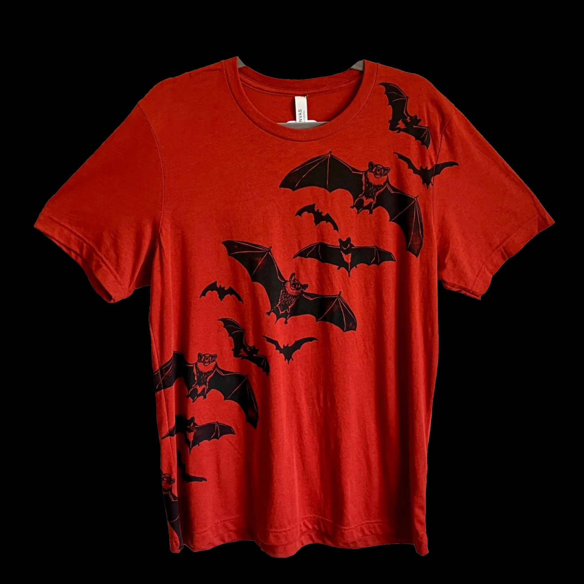 Bat Country Unisex Tee in Rust, Large