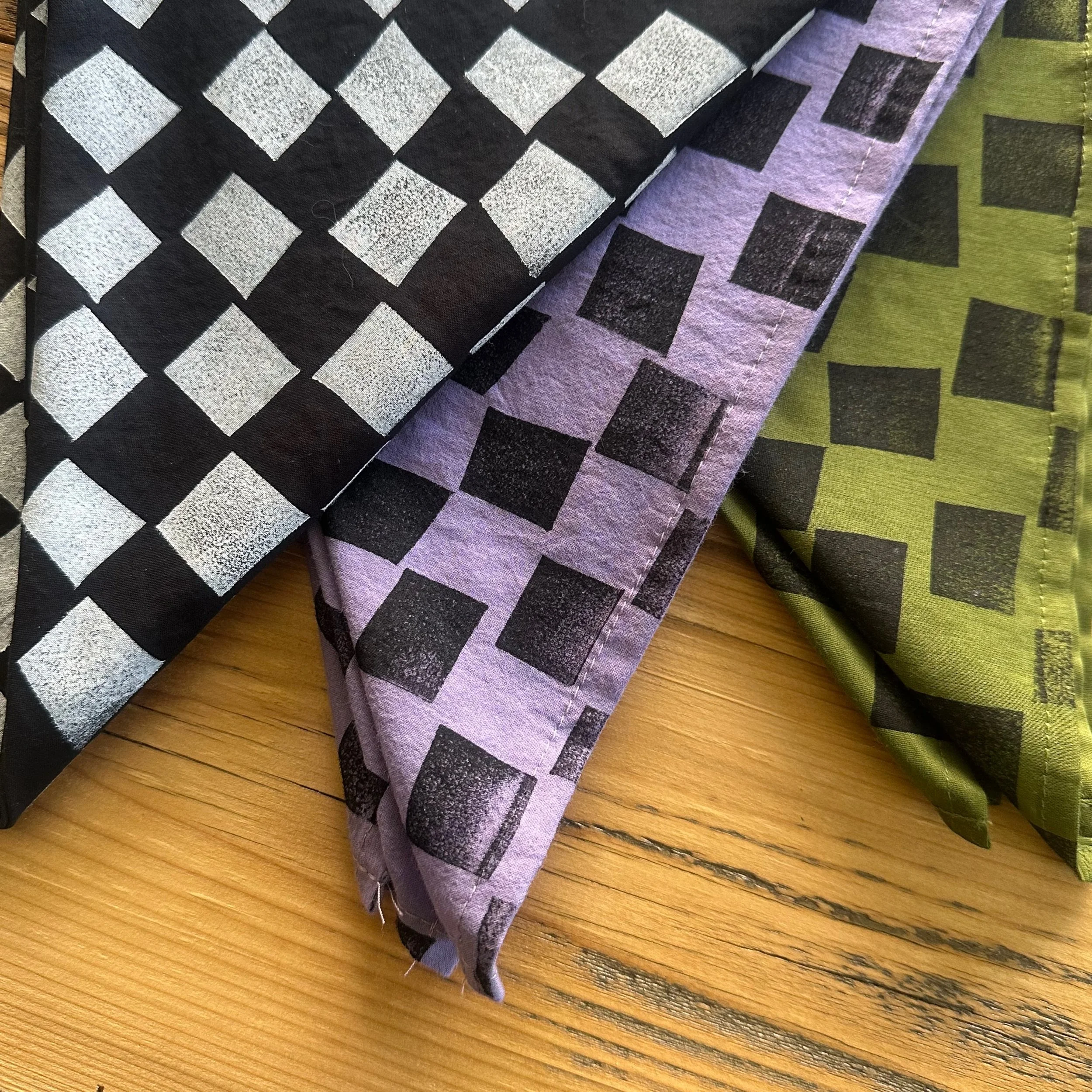 Wonky Checkers Bandana